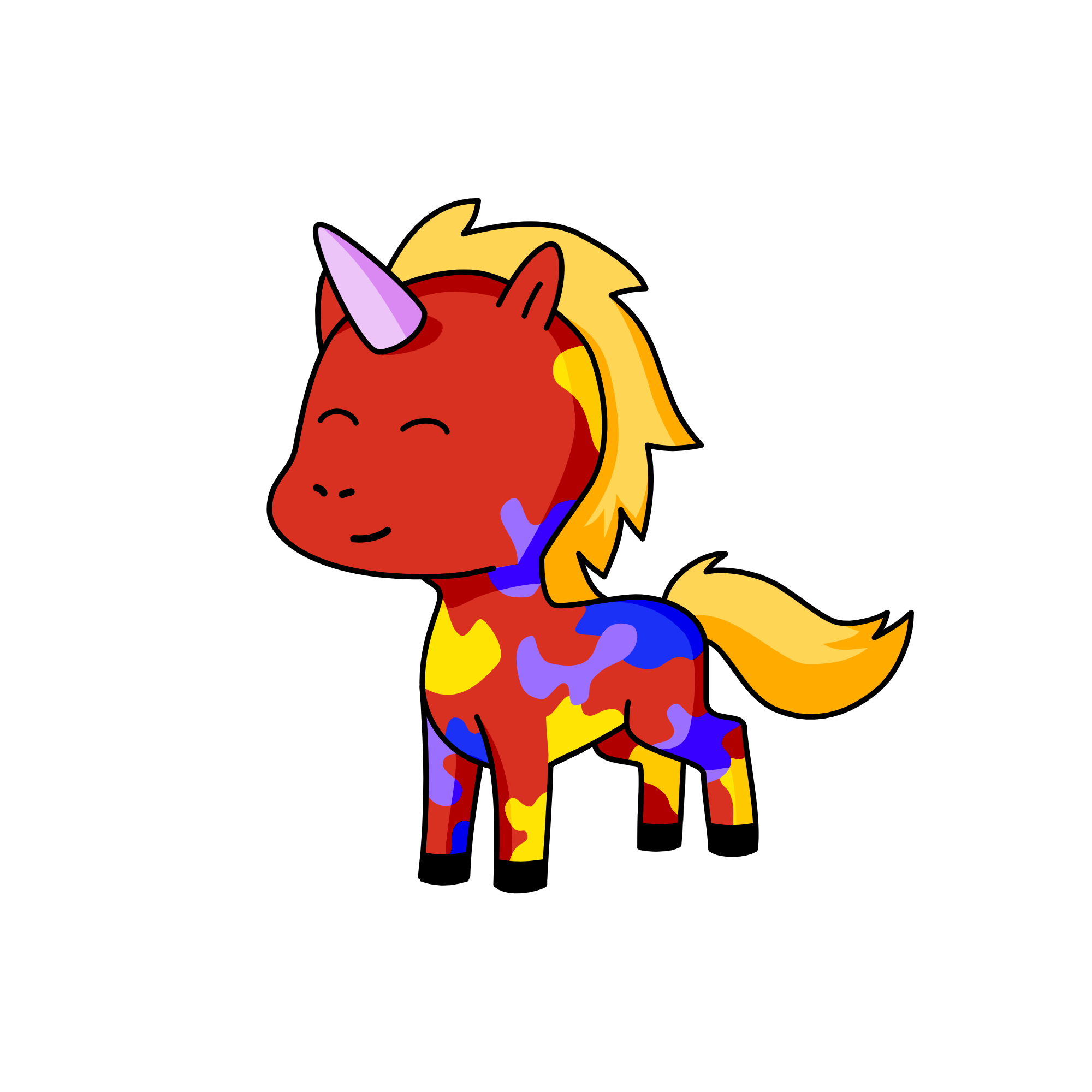 poop, the unicorn