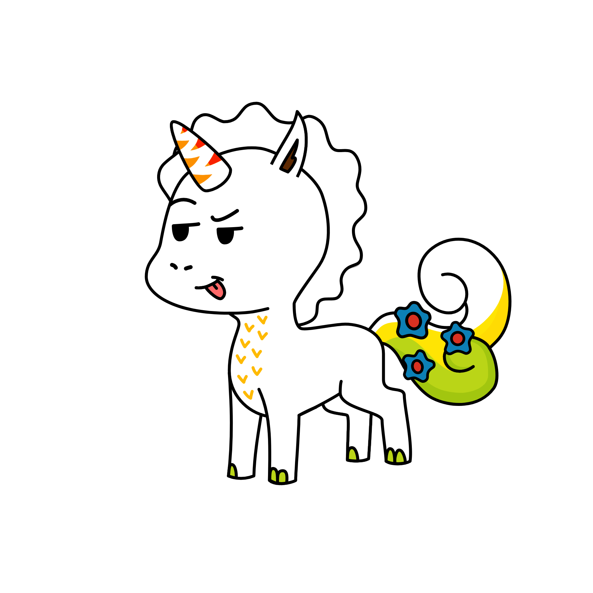 1234567890, the unicorn