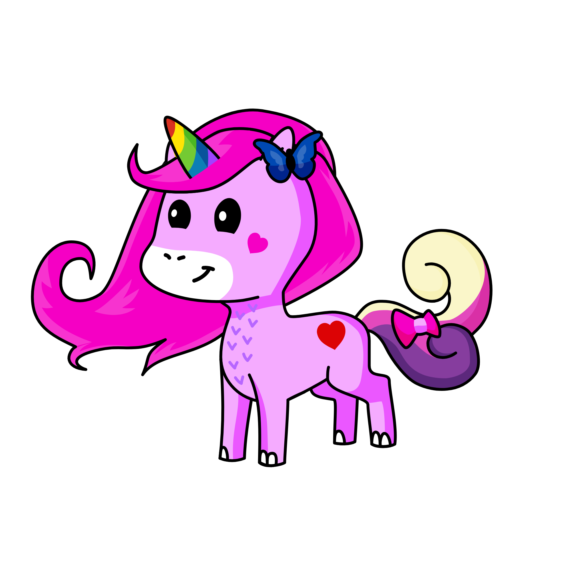 UNI DARLING, the unicorn