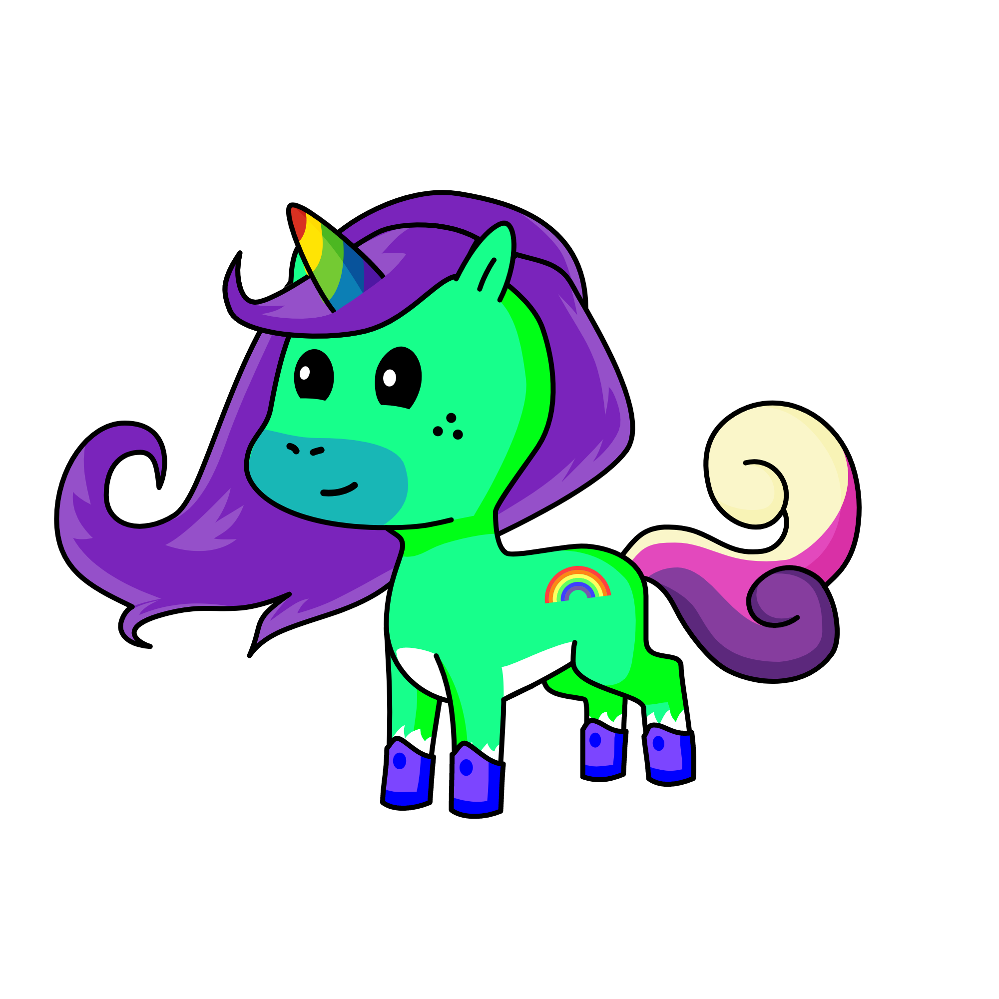 rain, the unicorn
