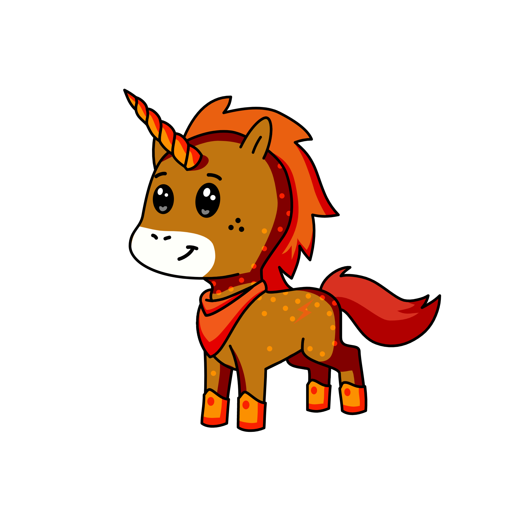 FLAME, the unicorn