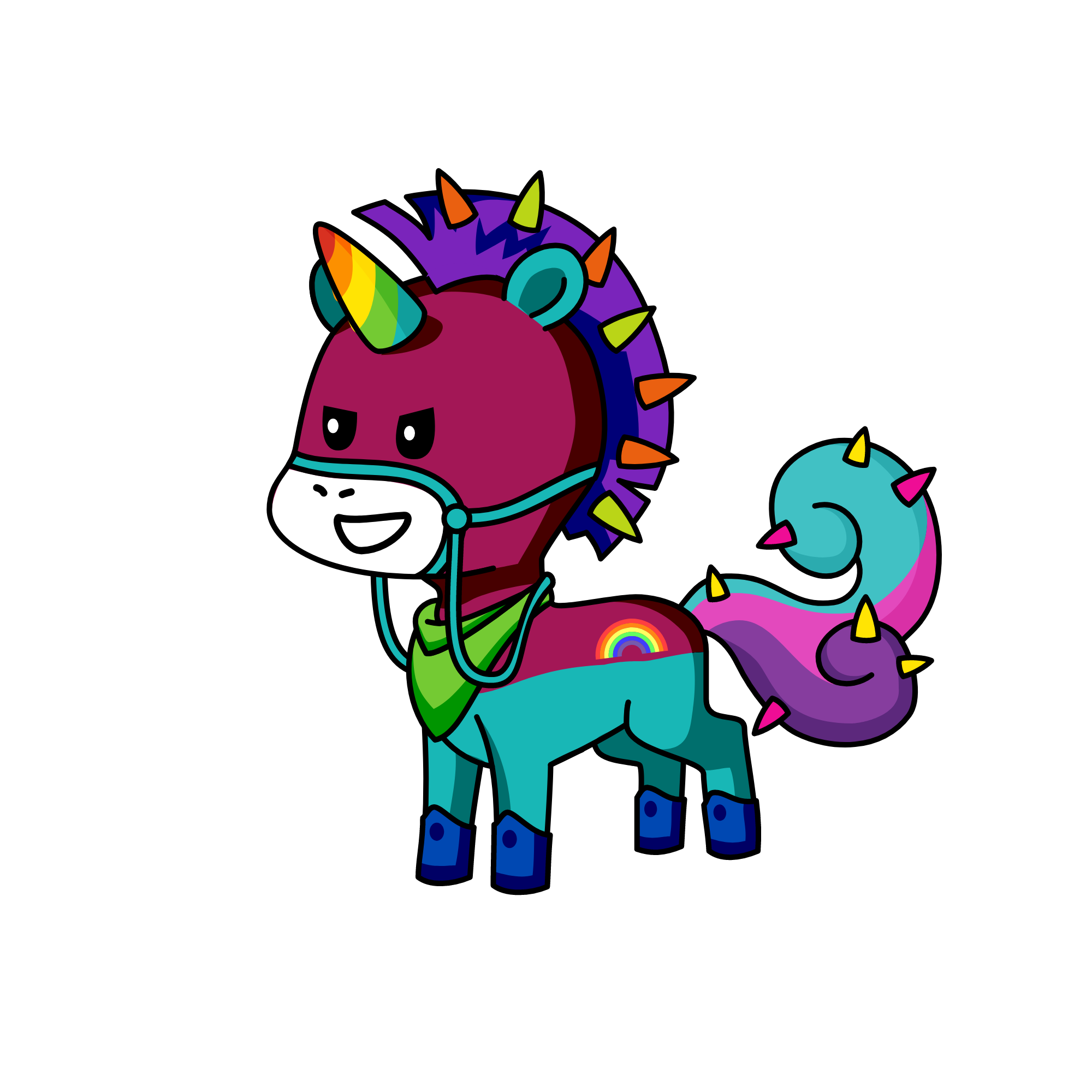 purplellama23, the unicorn