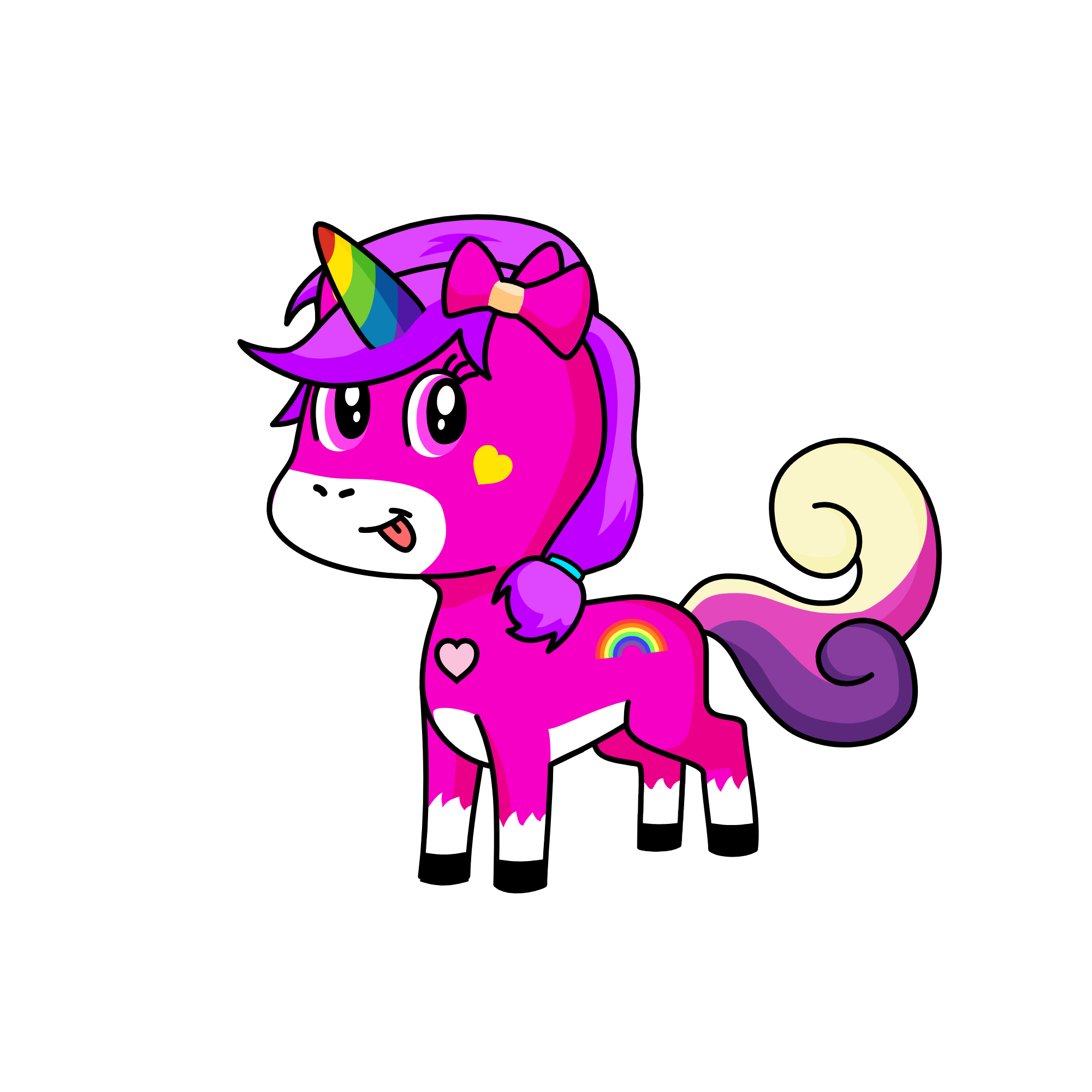Yashika's unicorn, the unicorn