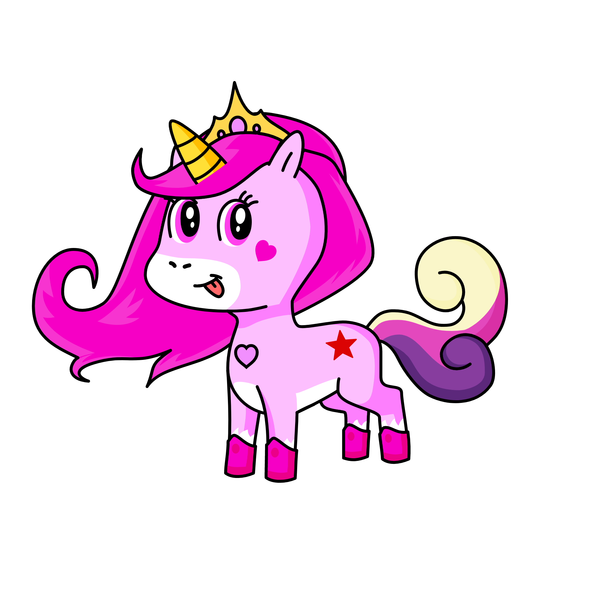 Cute flyer 2 , the unicorn
