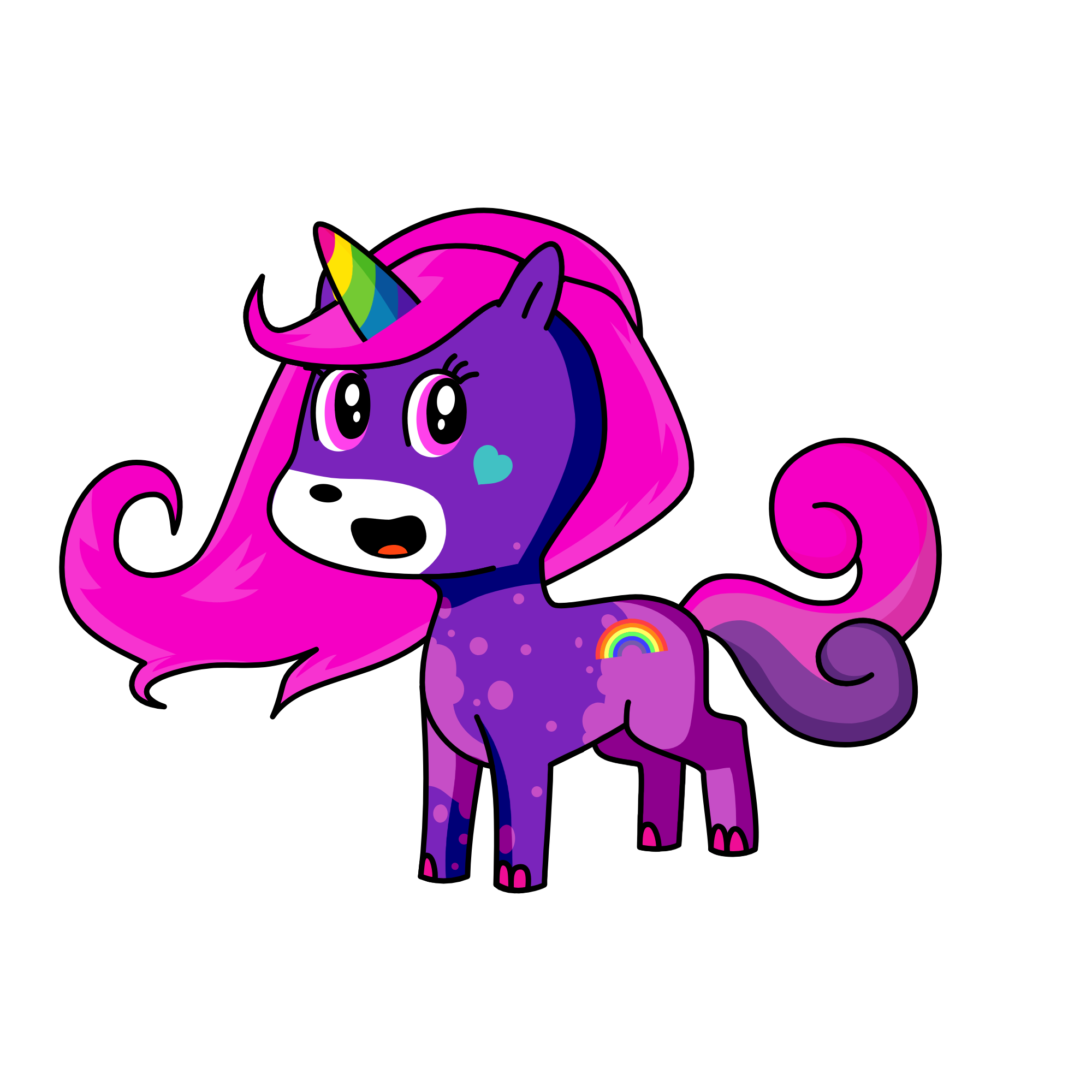 THICC DADDY, the unicorn