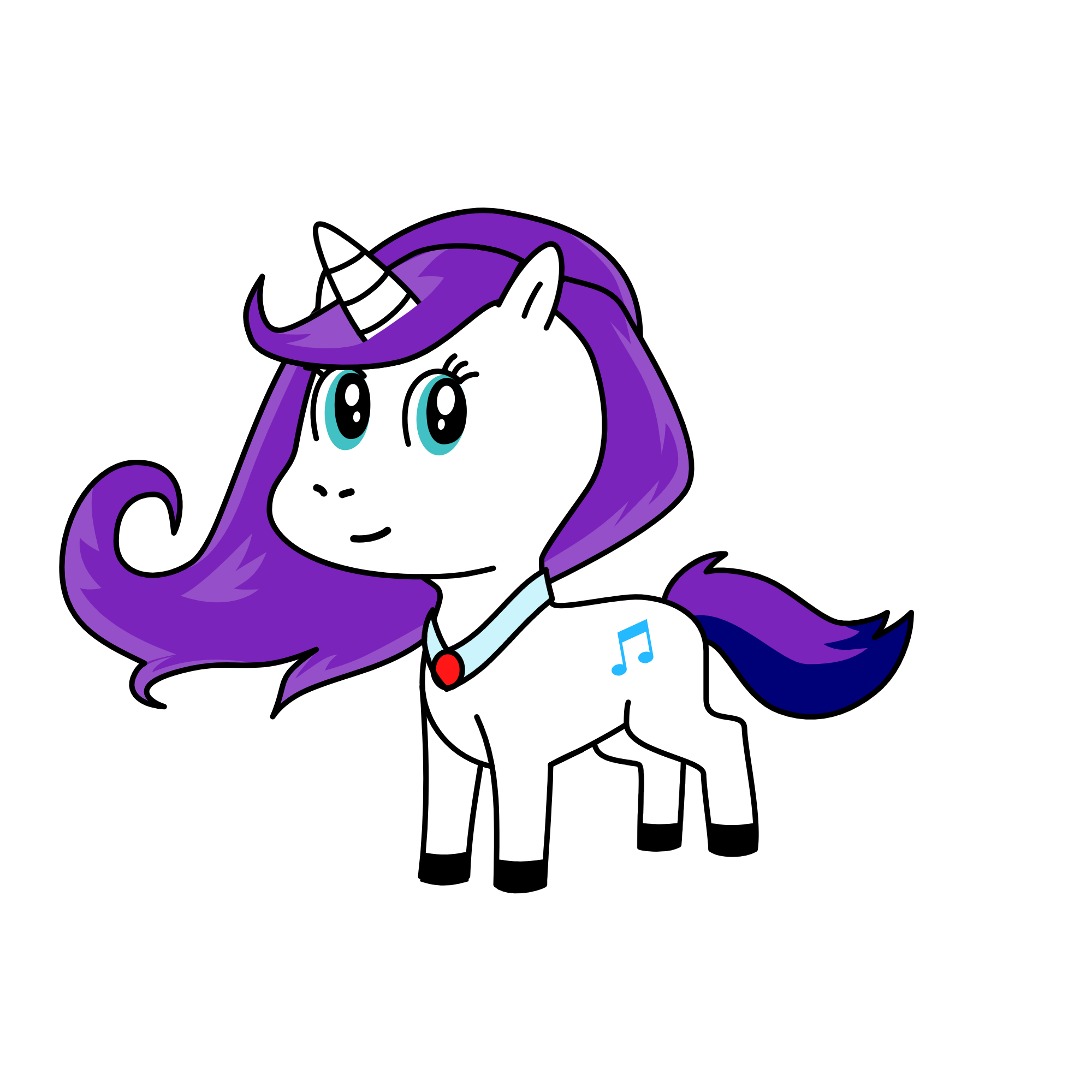 Rarity, the unicorn