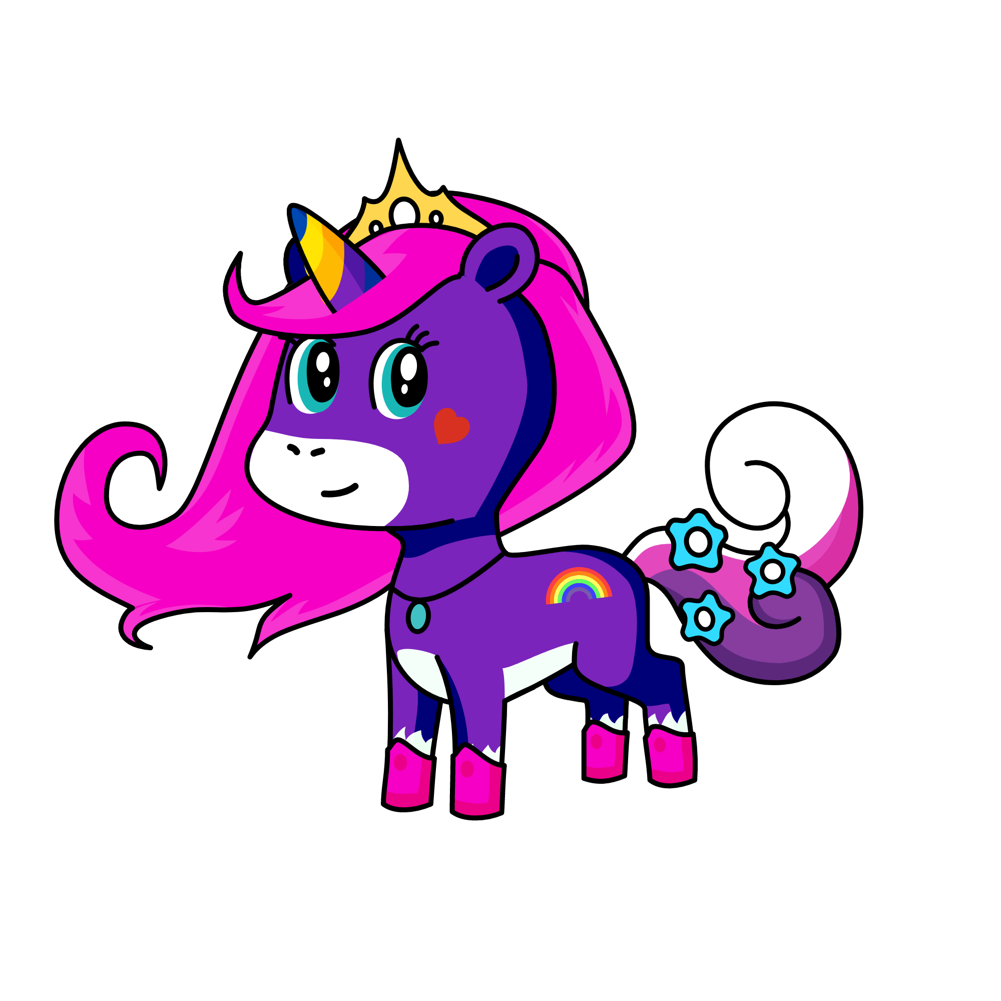 Princess Selena, the unicorn