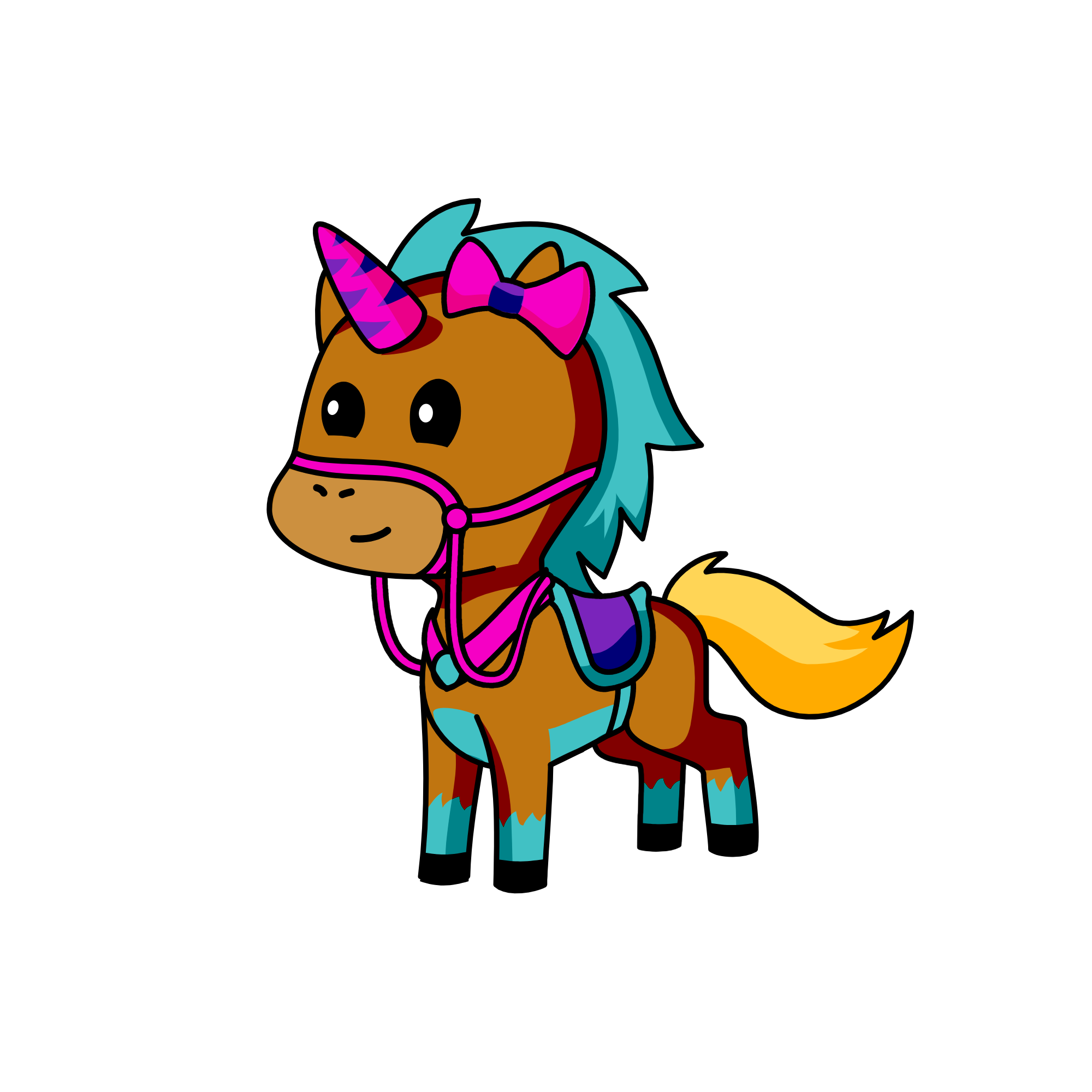 the forest unicorn, the unicorn