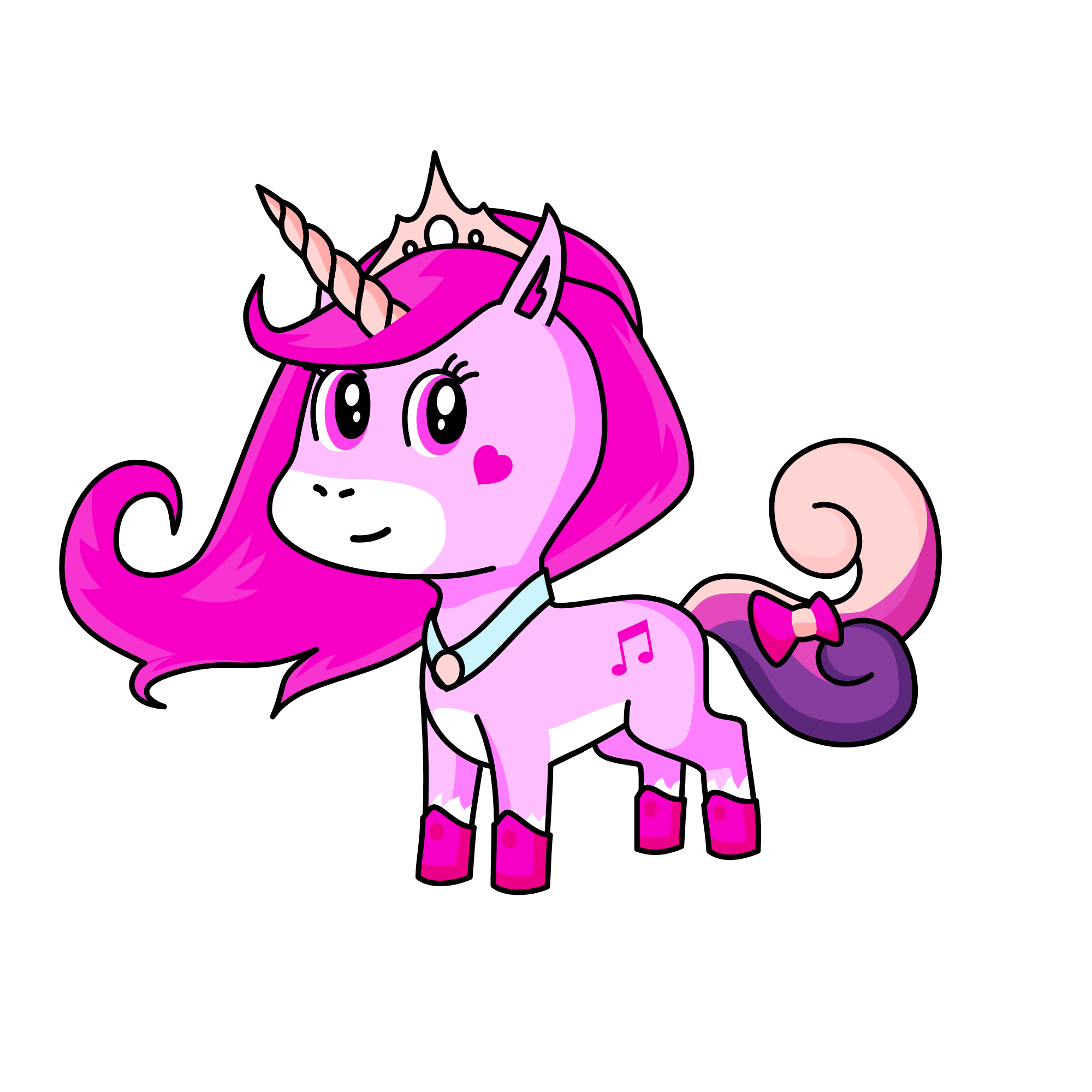 Luna, the unicorn