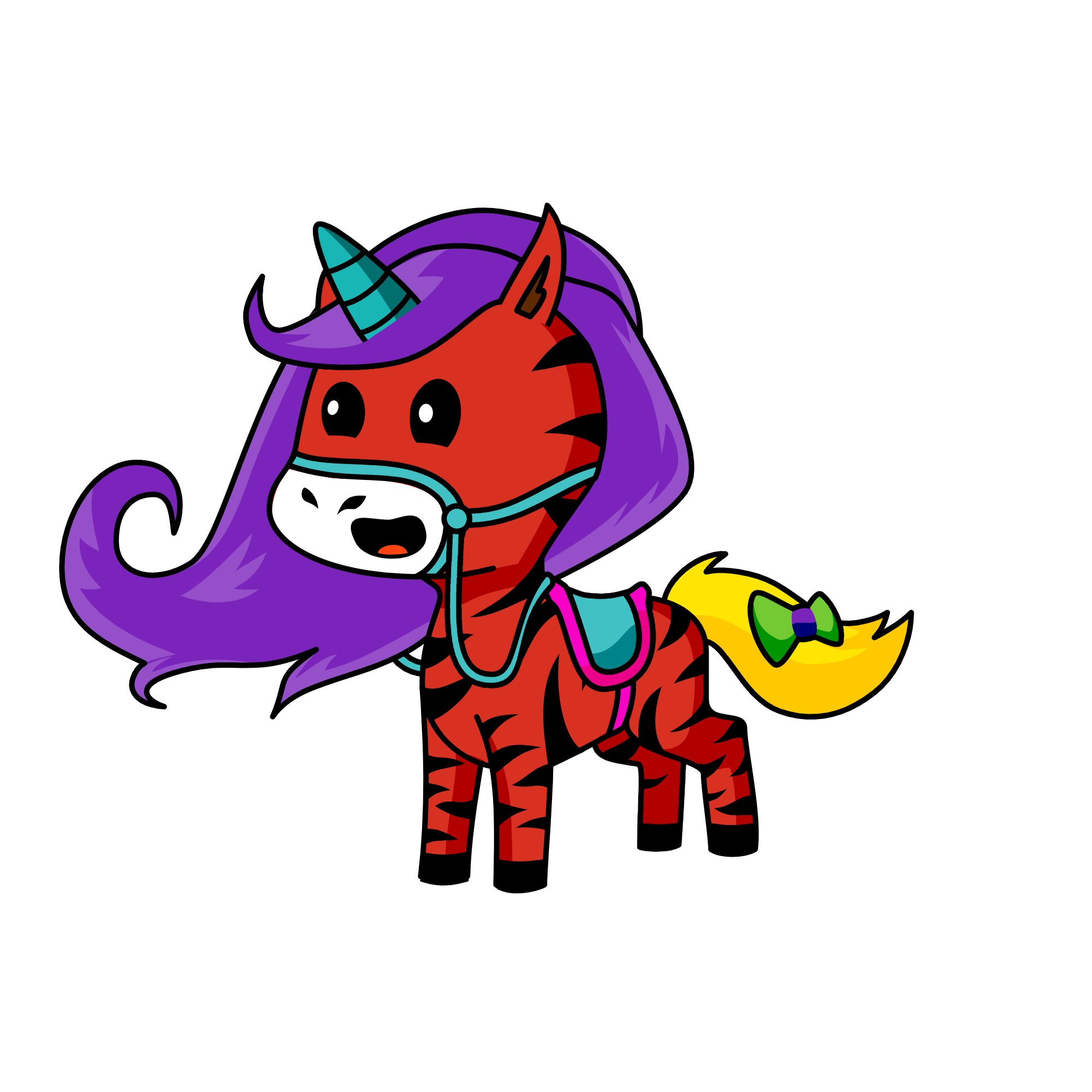 raven, the unicorn