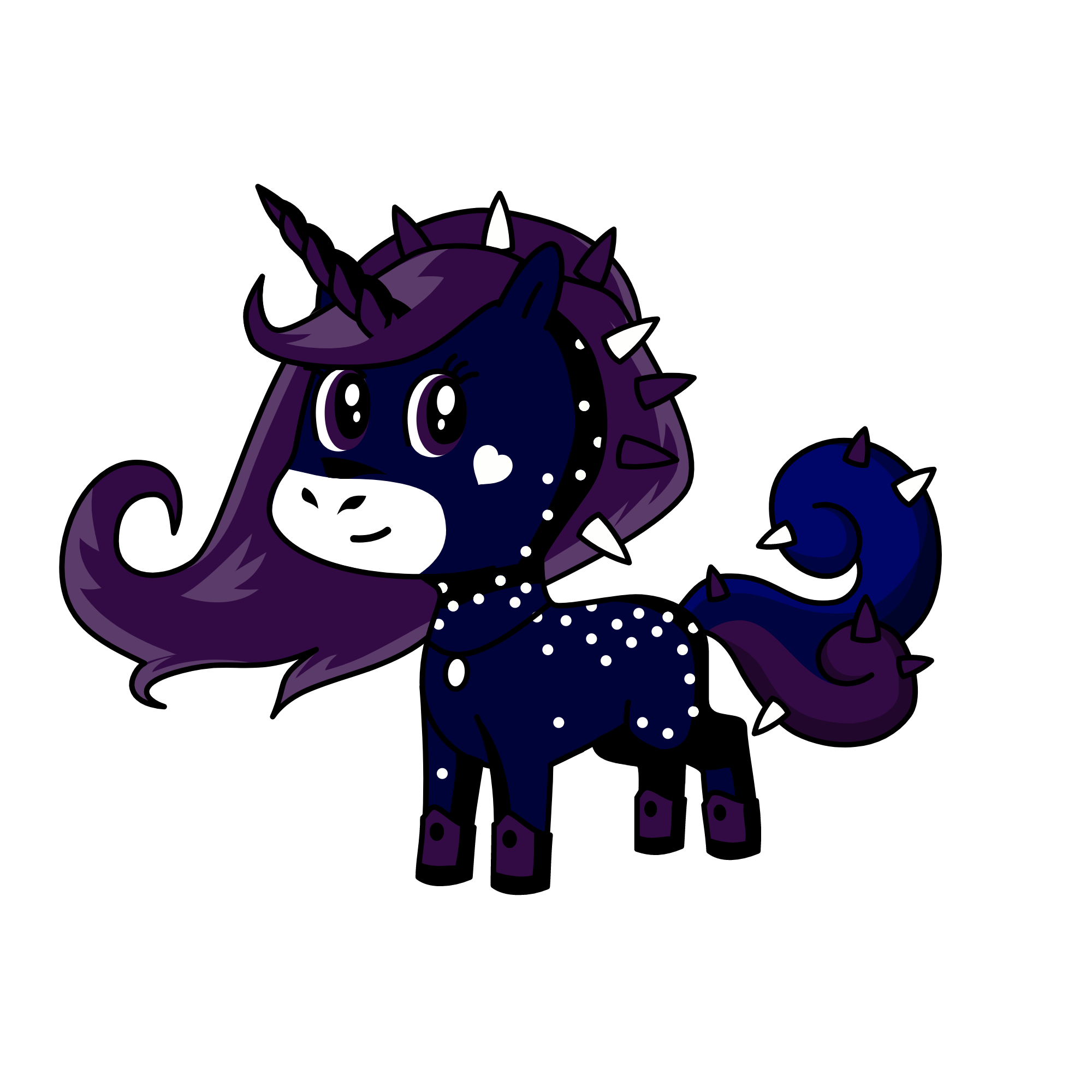 Midnight, the unicorn