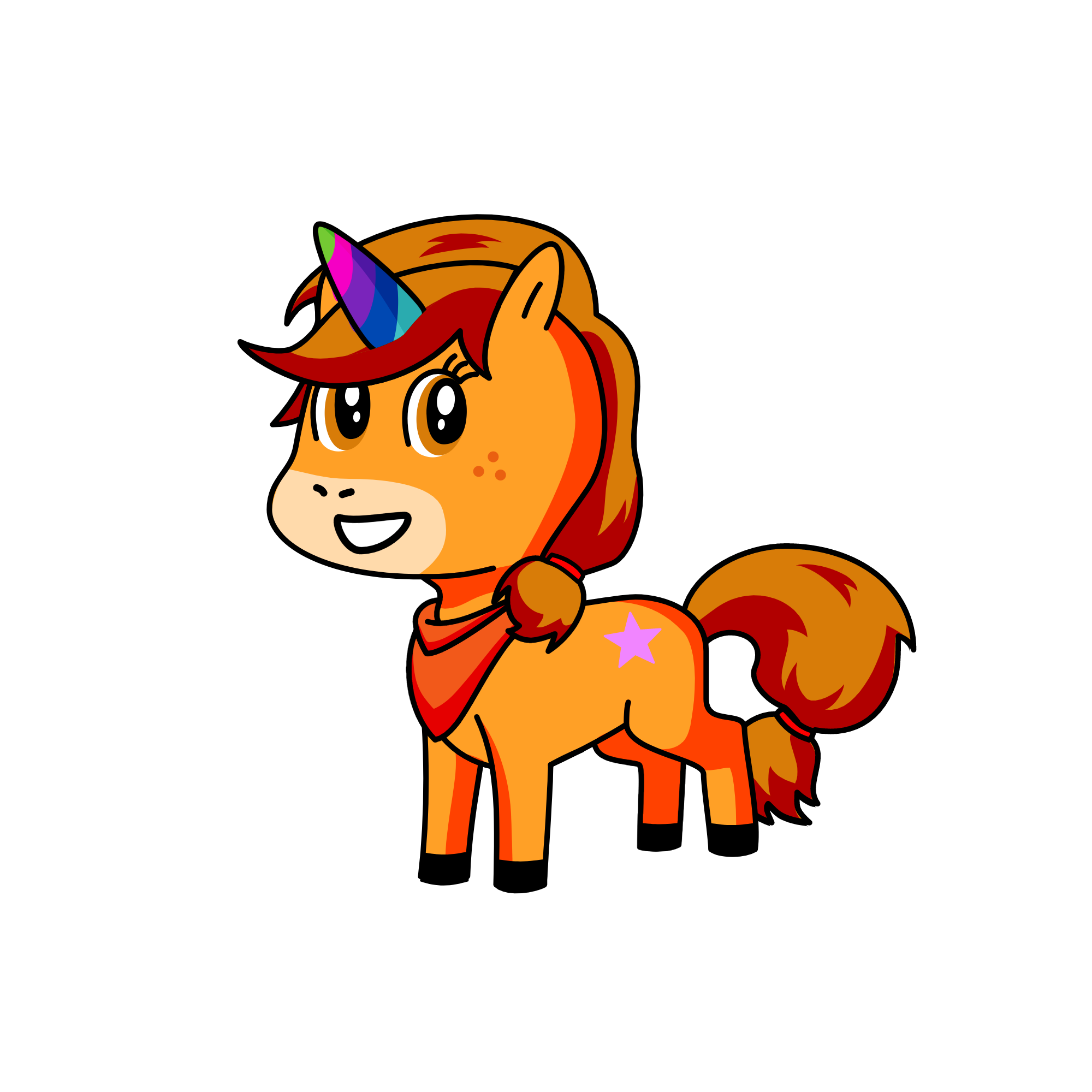 apple jotaro, the unicorn