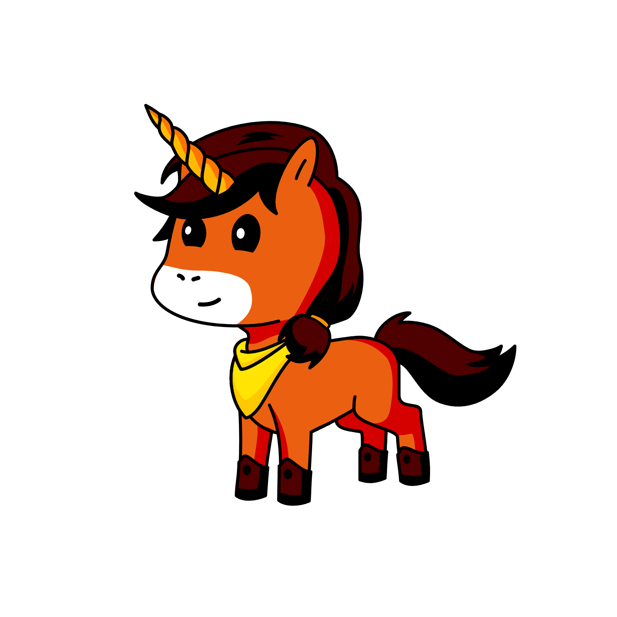 fire, the unicorn