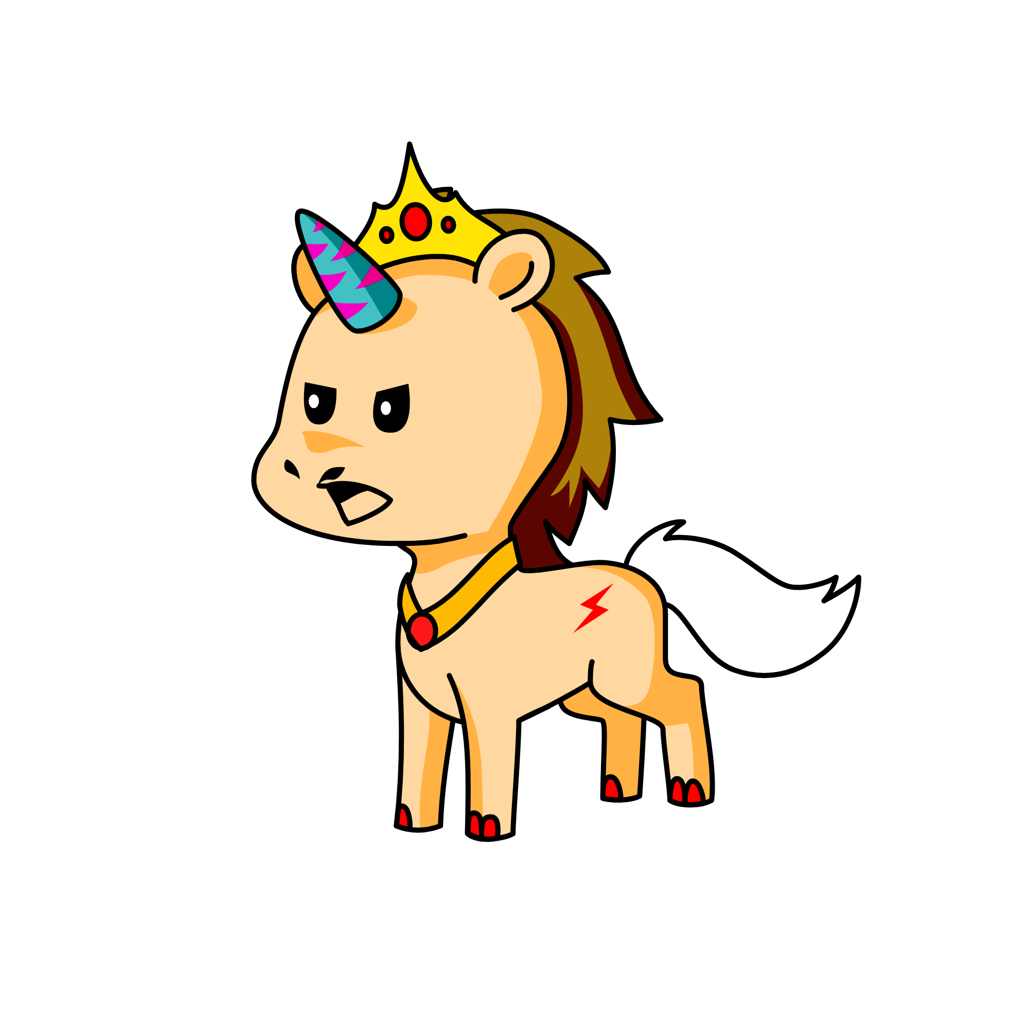 mah princibal (even worse), the unicorn