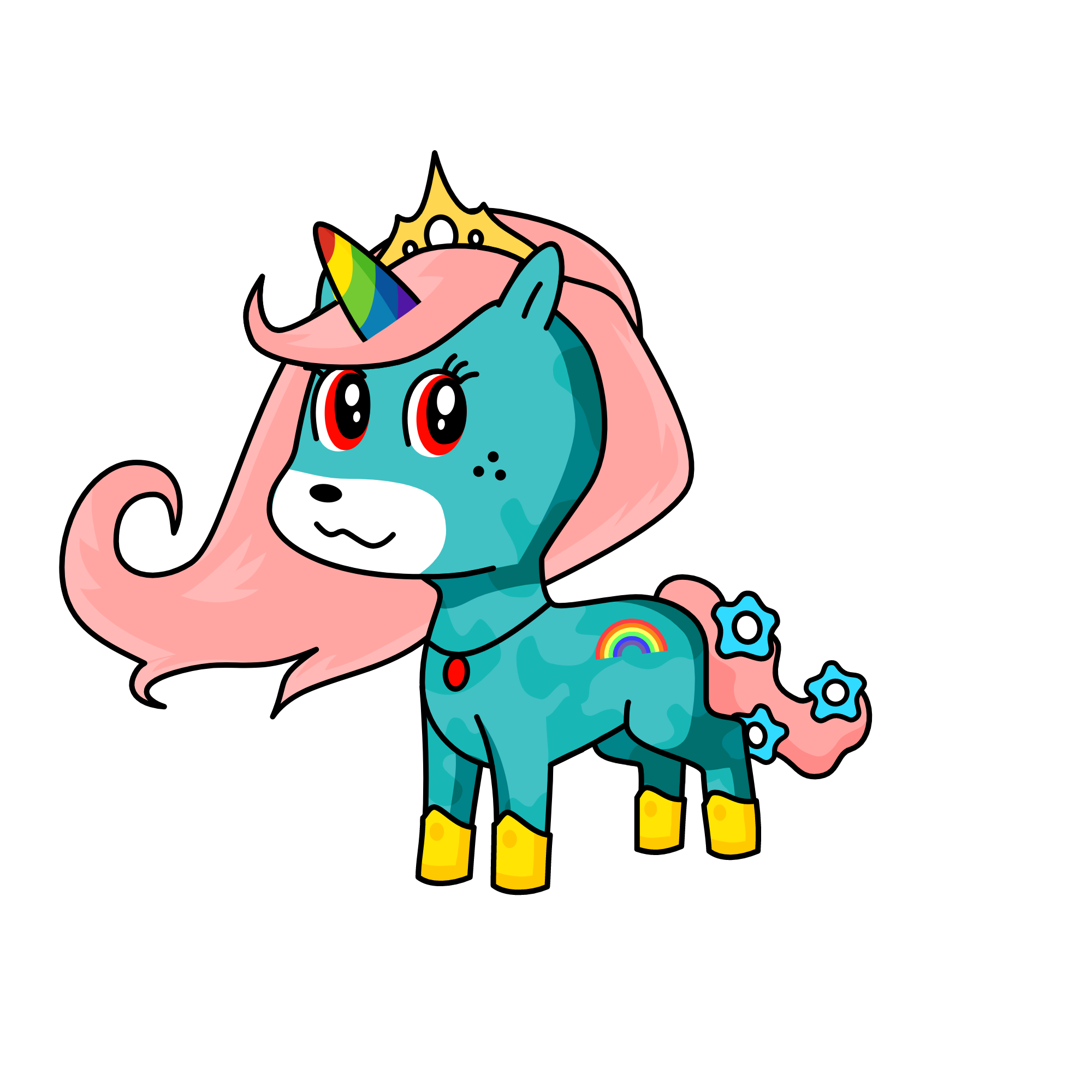 purty, the unicorn