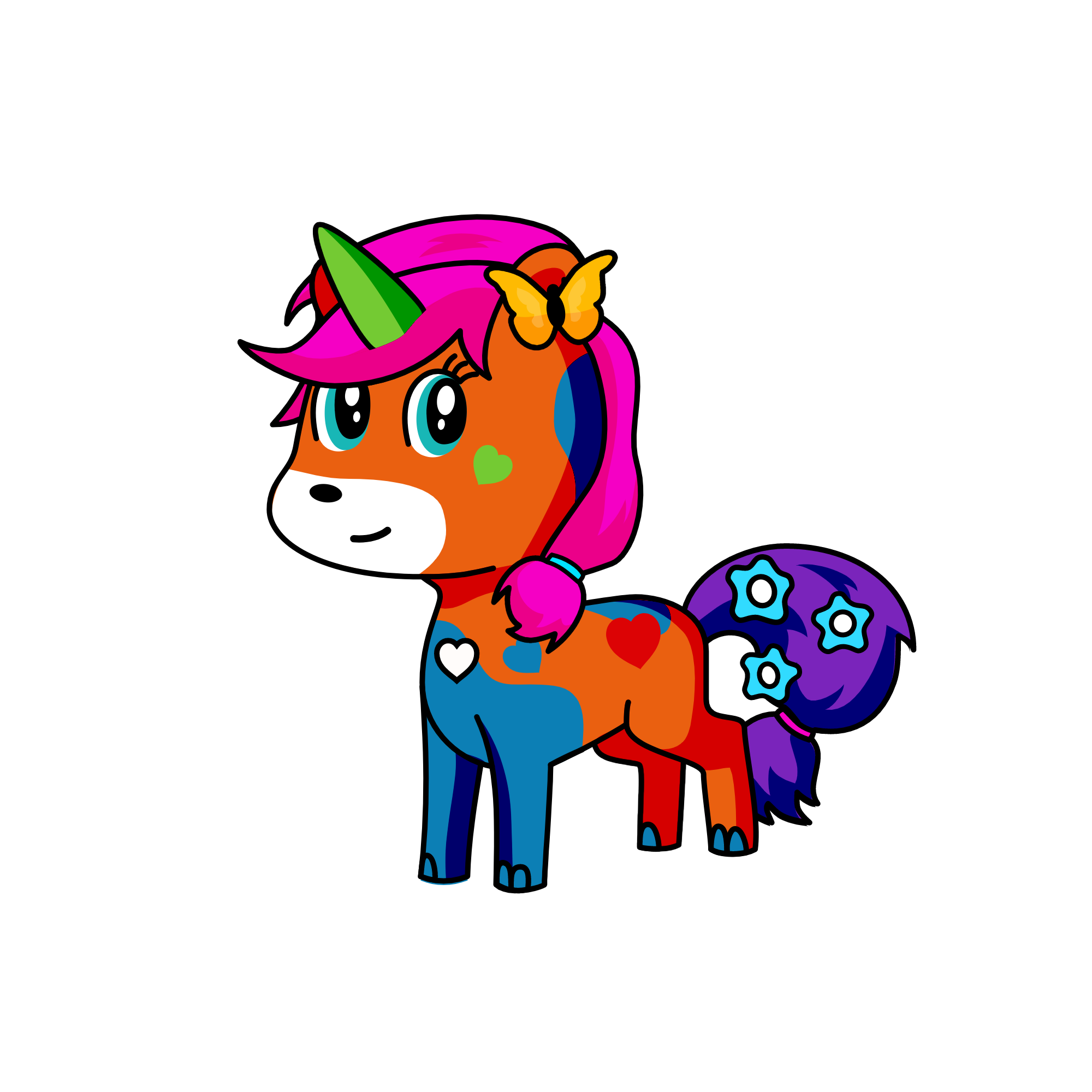 Bruny, the unicorn