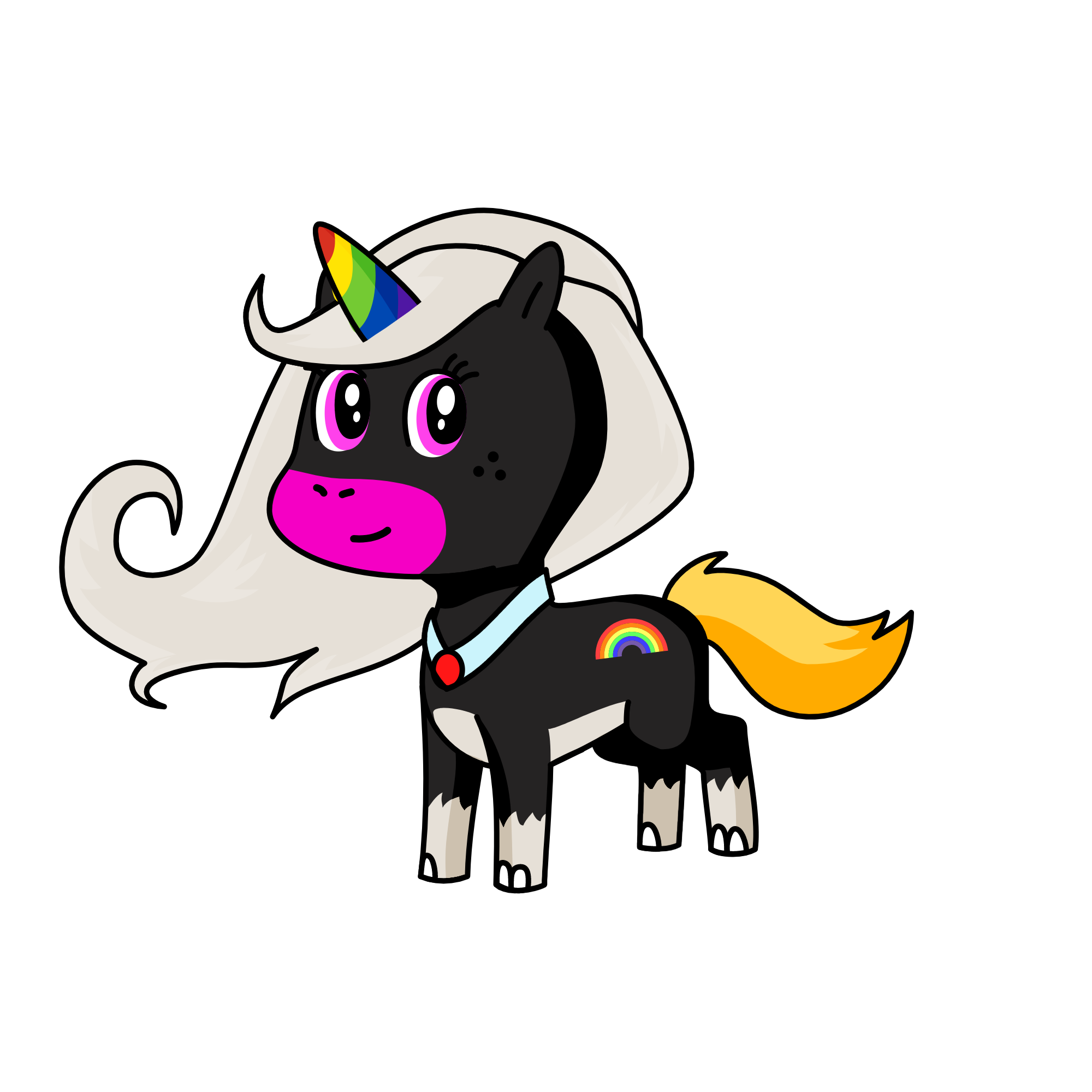 luna, the unicorn