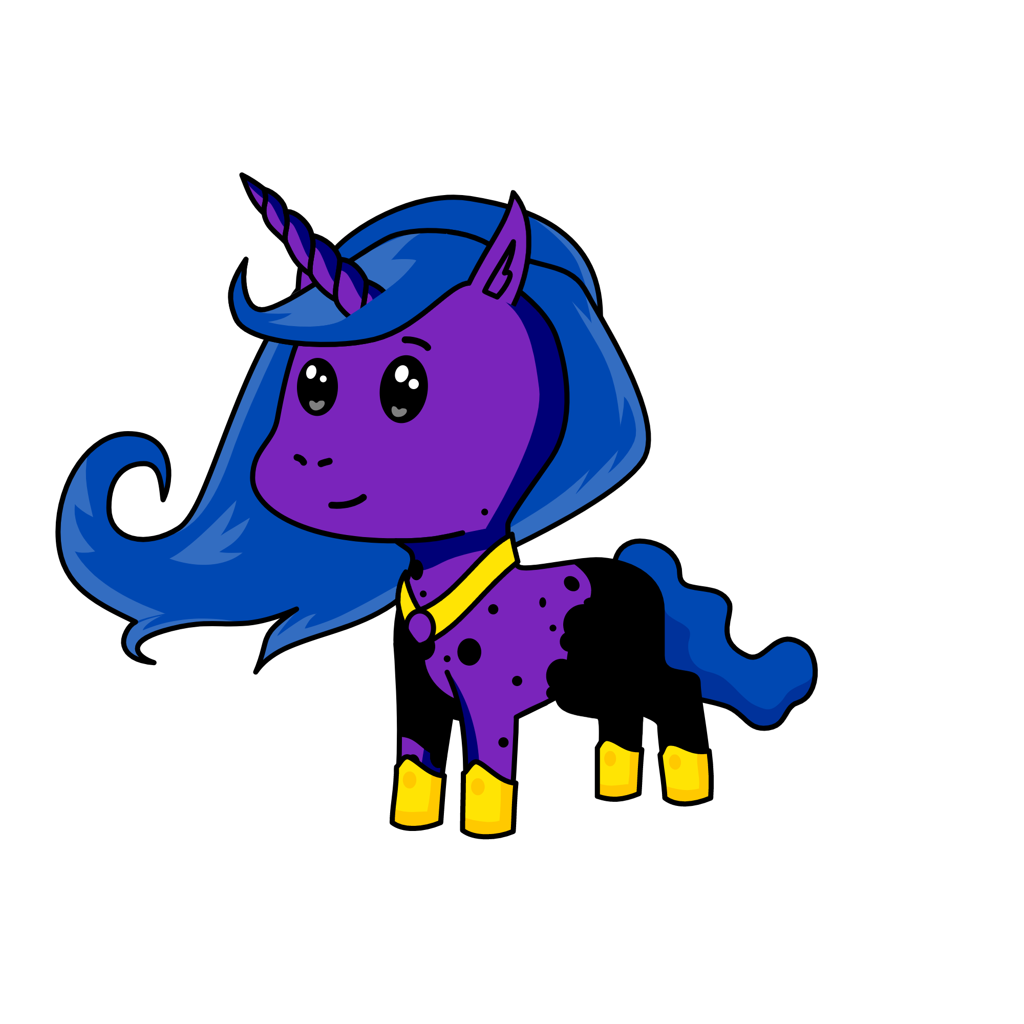 Princess Luna , the unicorn