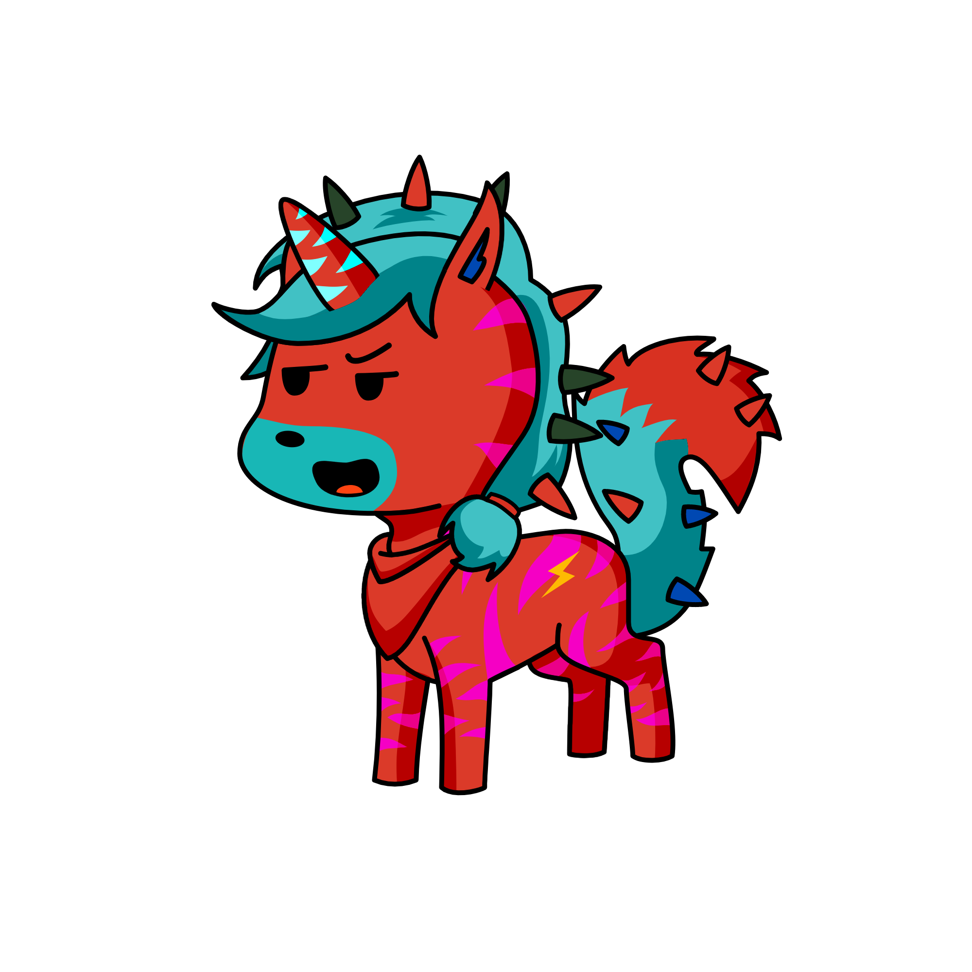 devil, the unicorn