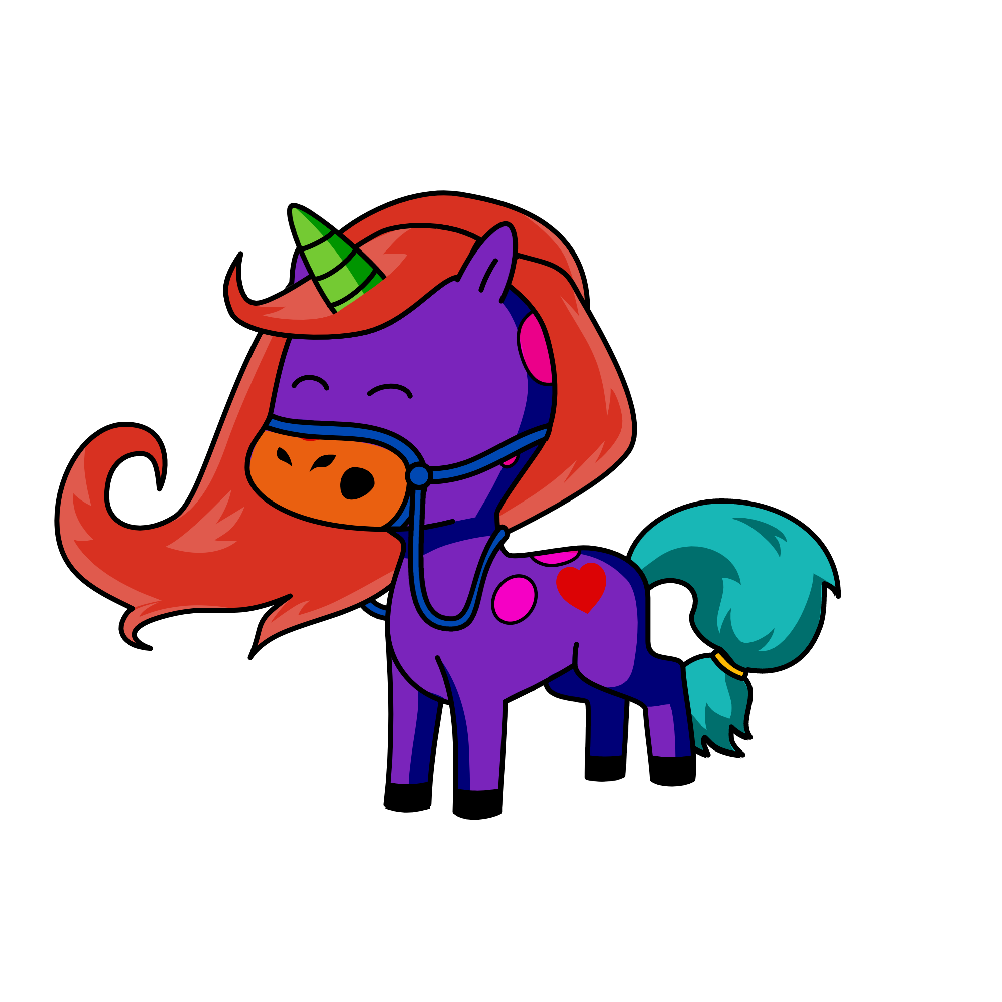 invisible, the unicorn