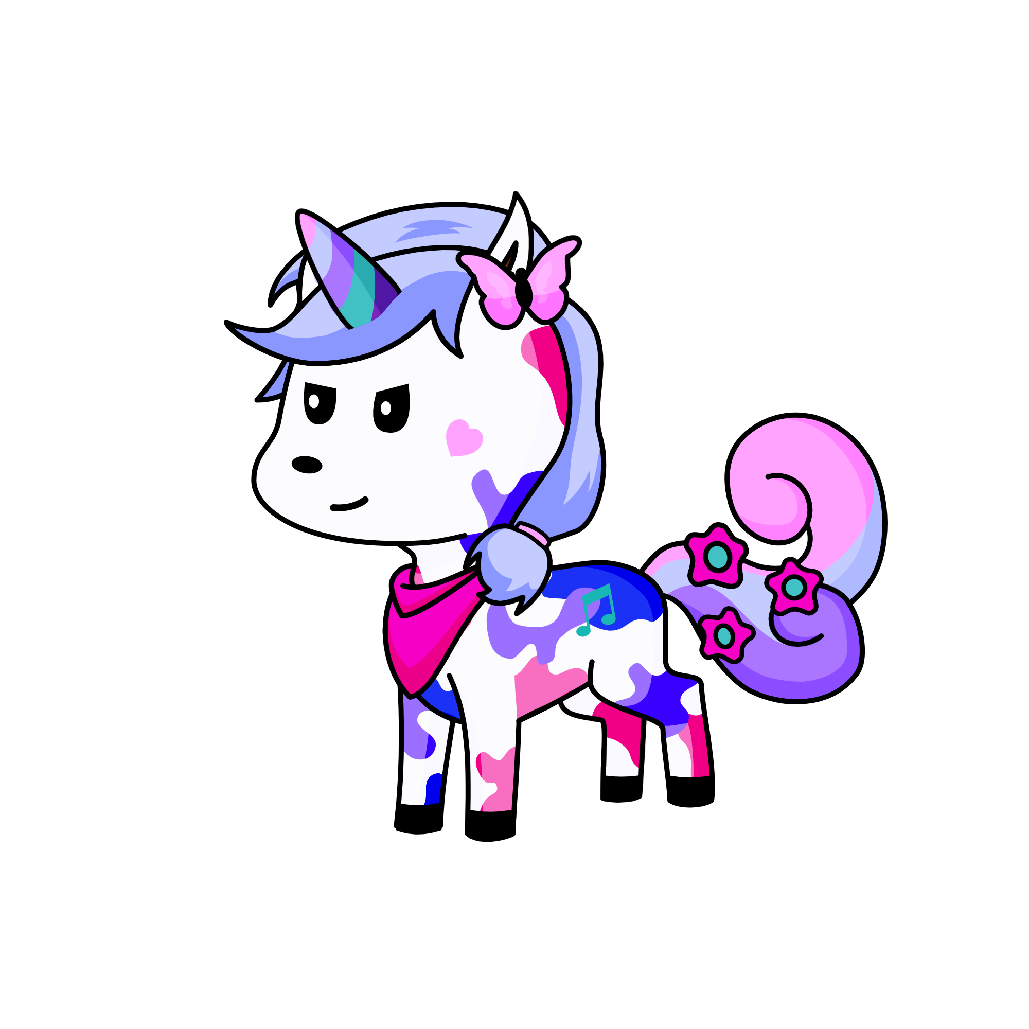 Lilac, the unicorn