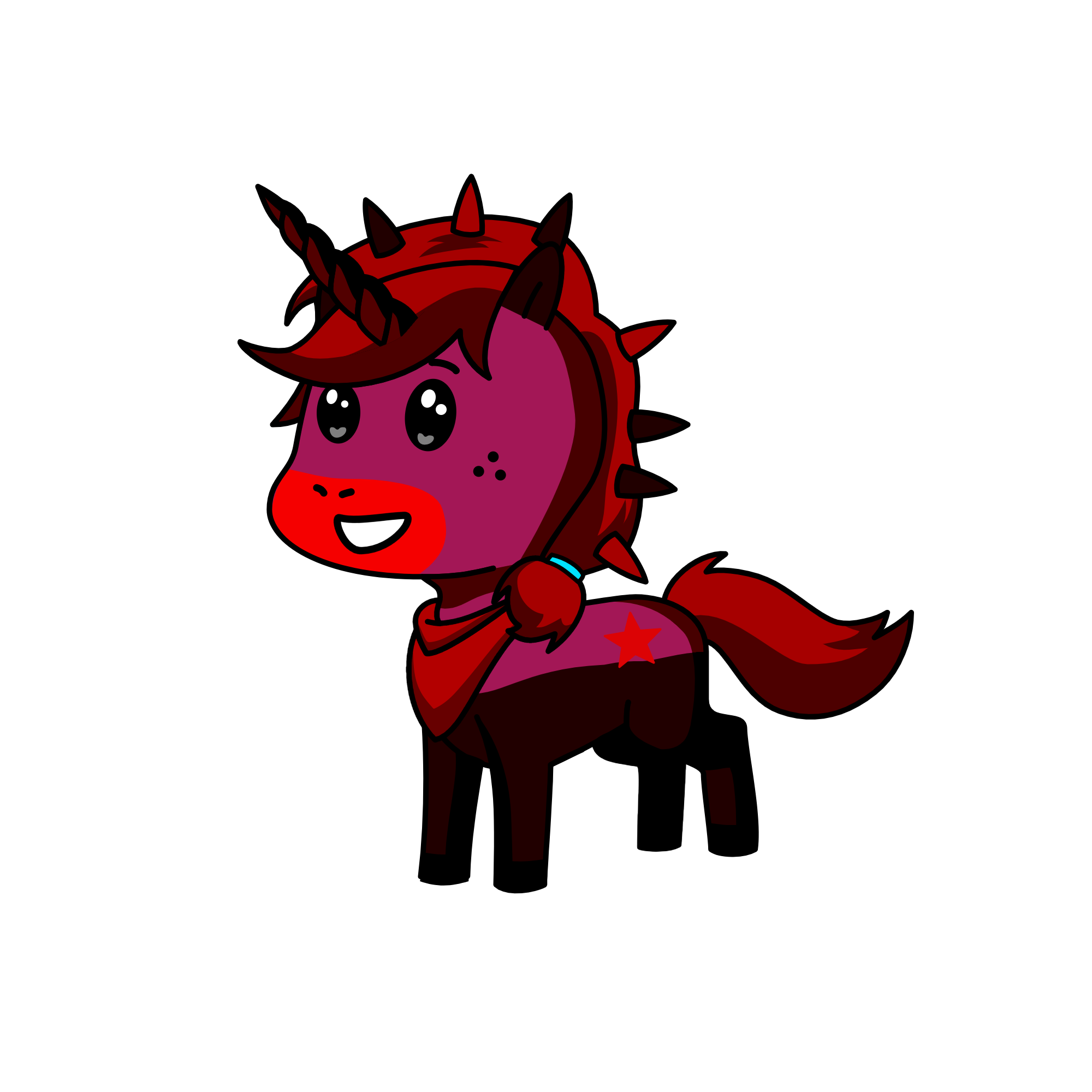 Spicky, the unicorn