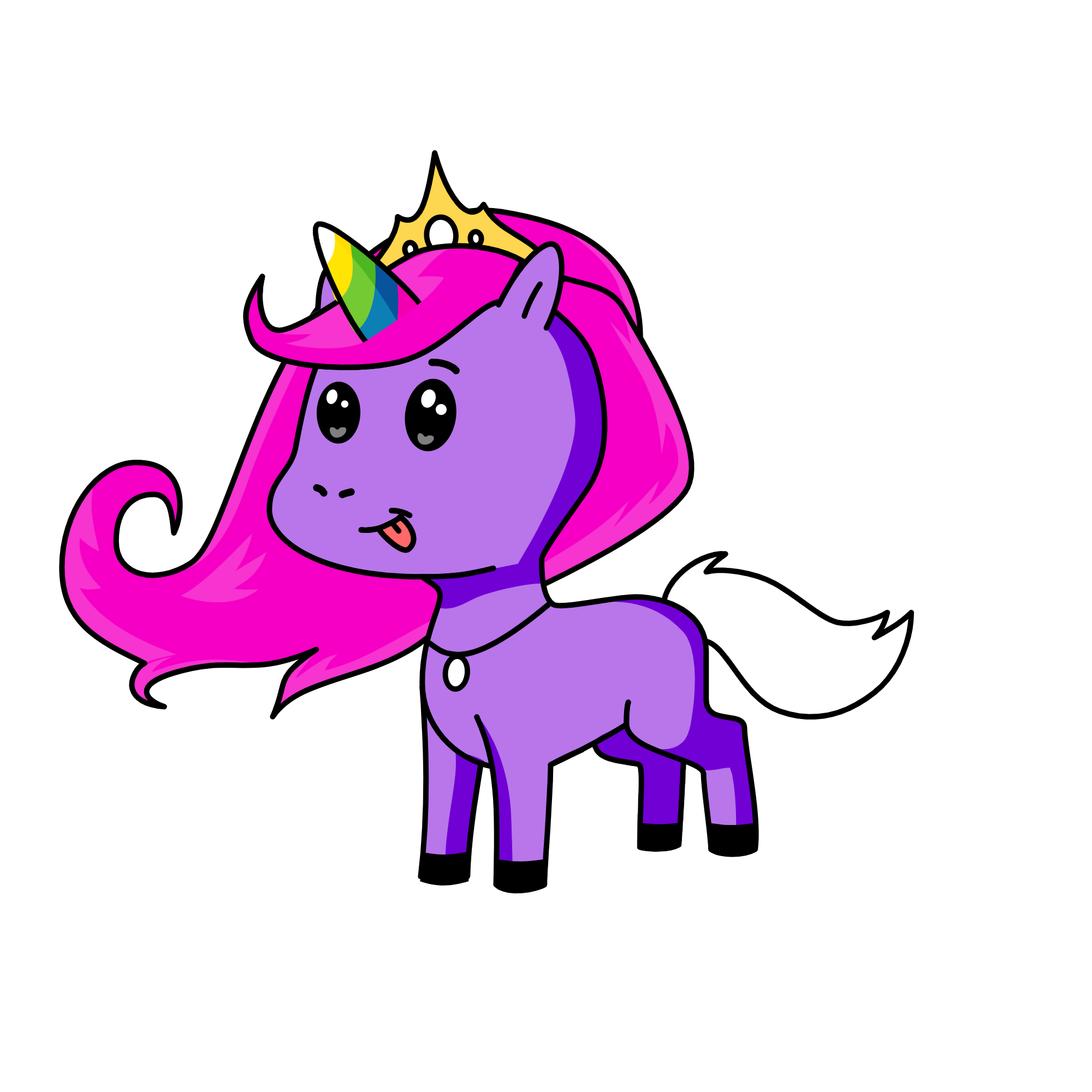 queen, the unicorn