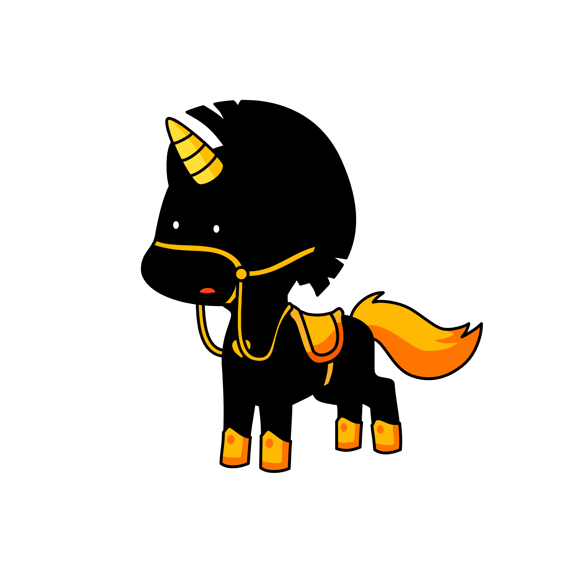 blak, the unicorn