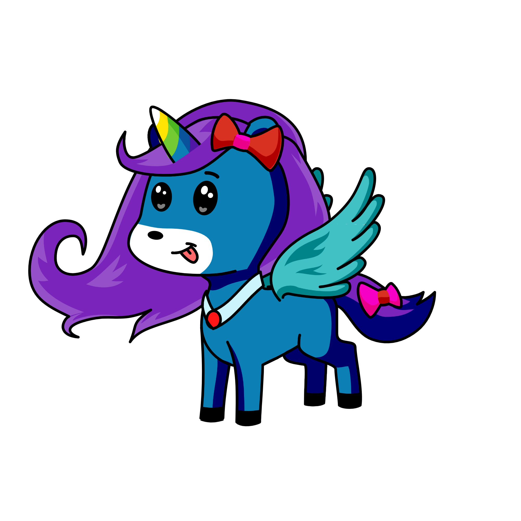 sharppppieeee girrlll, the unicorn