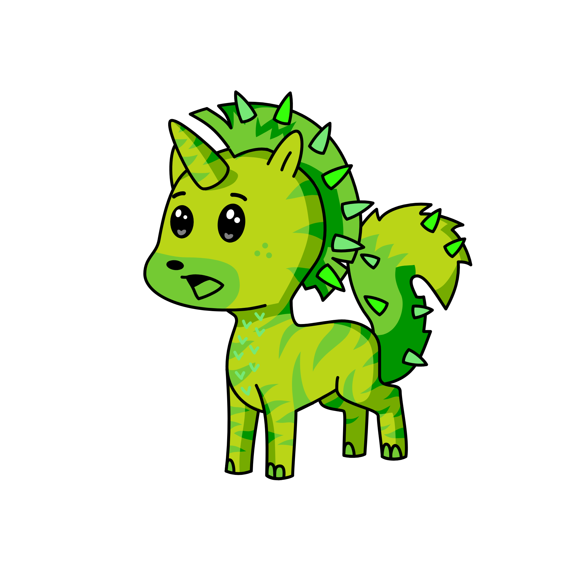 cactus, the unicorn