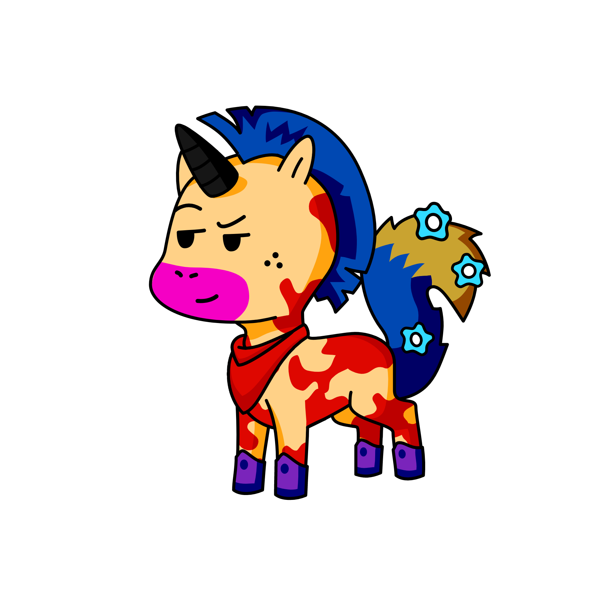 my dad, the unicorn