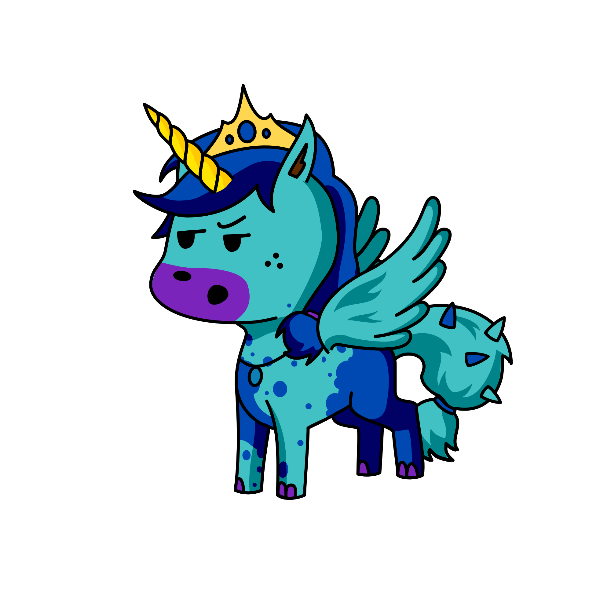 bits, the unicorn