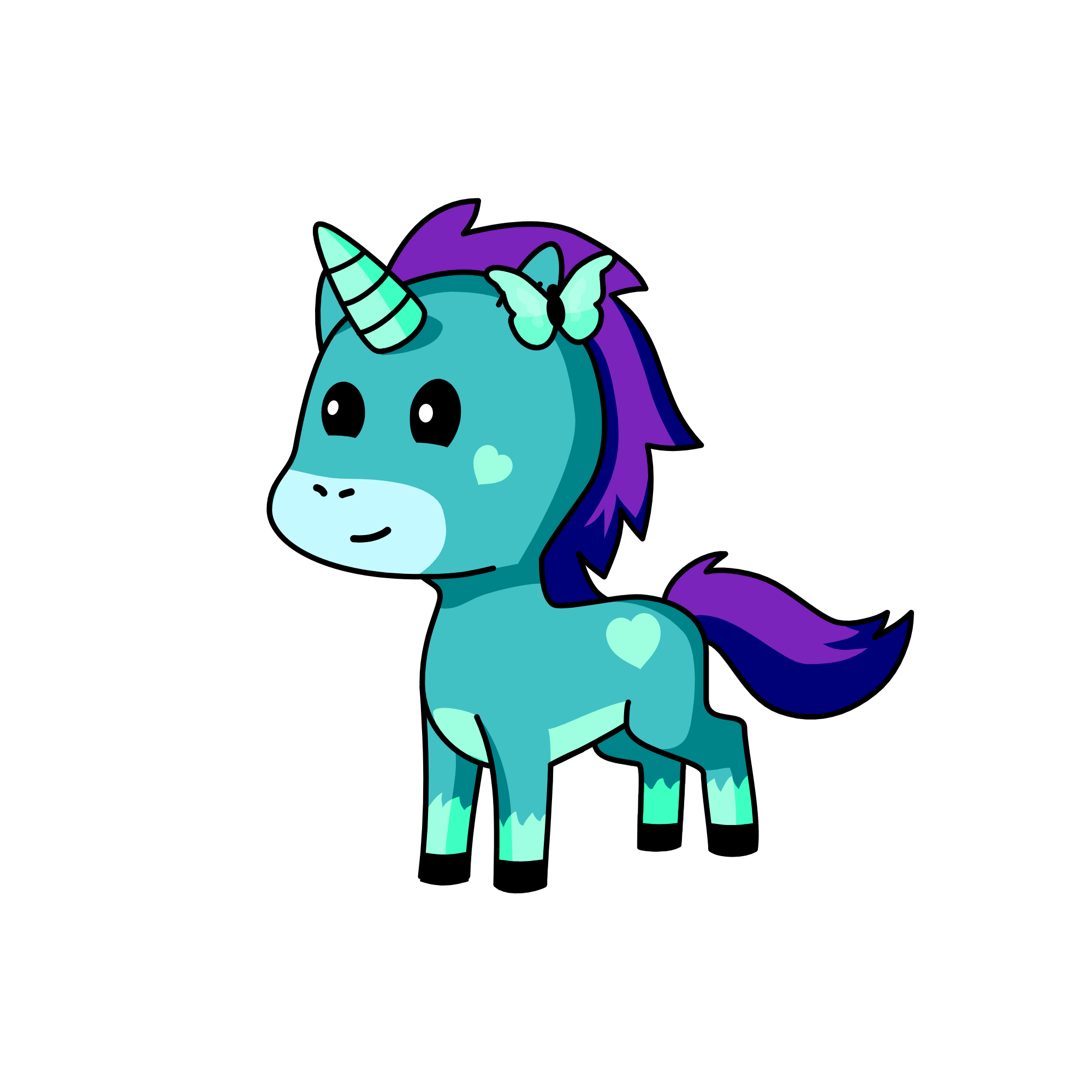 Lilly, the unicorn