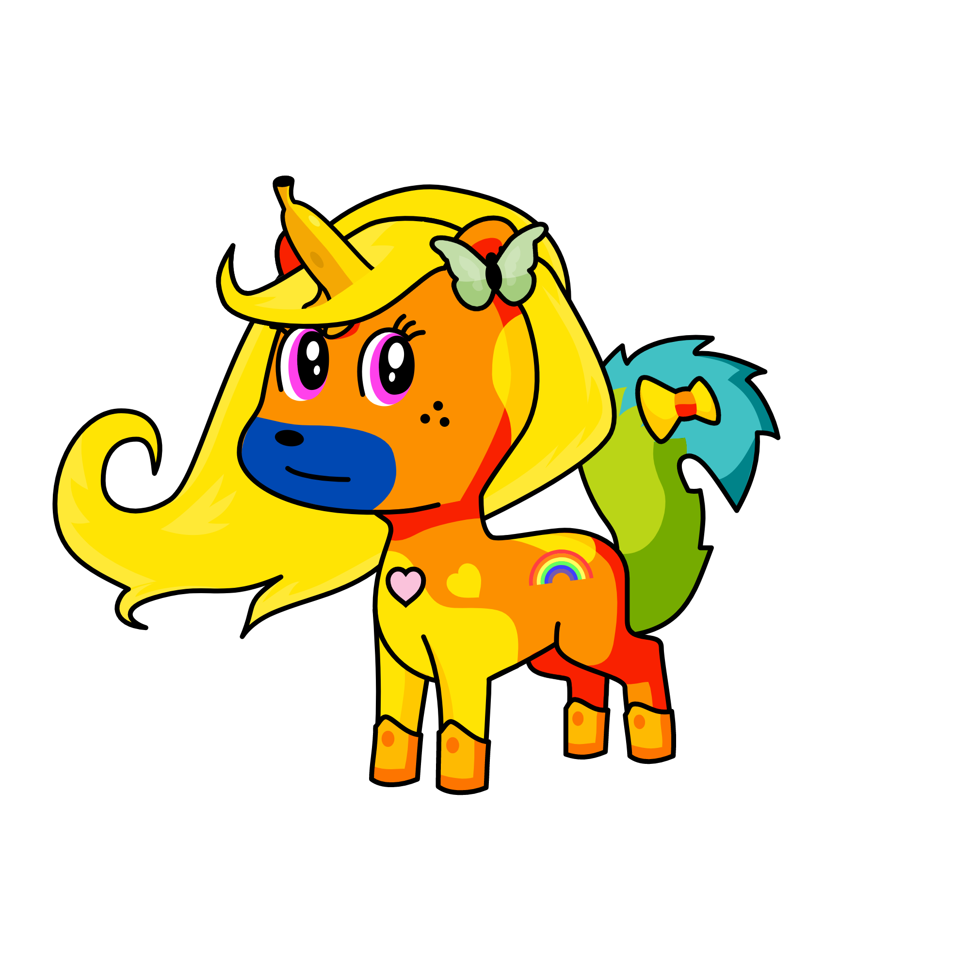 Dia(Unicornio de la liga mayor de el dia y portante de las sapatillas del sol ), the unicorn