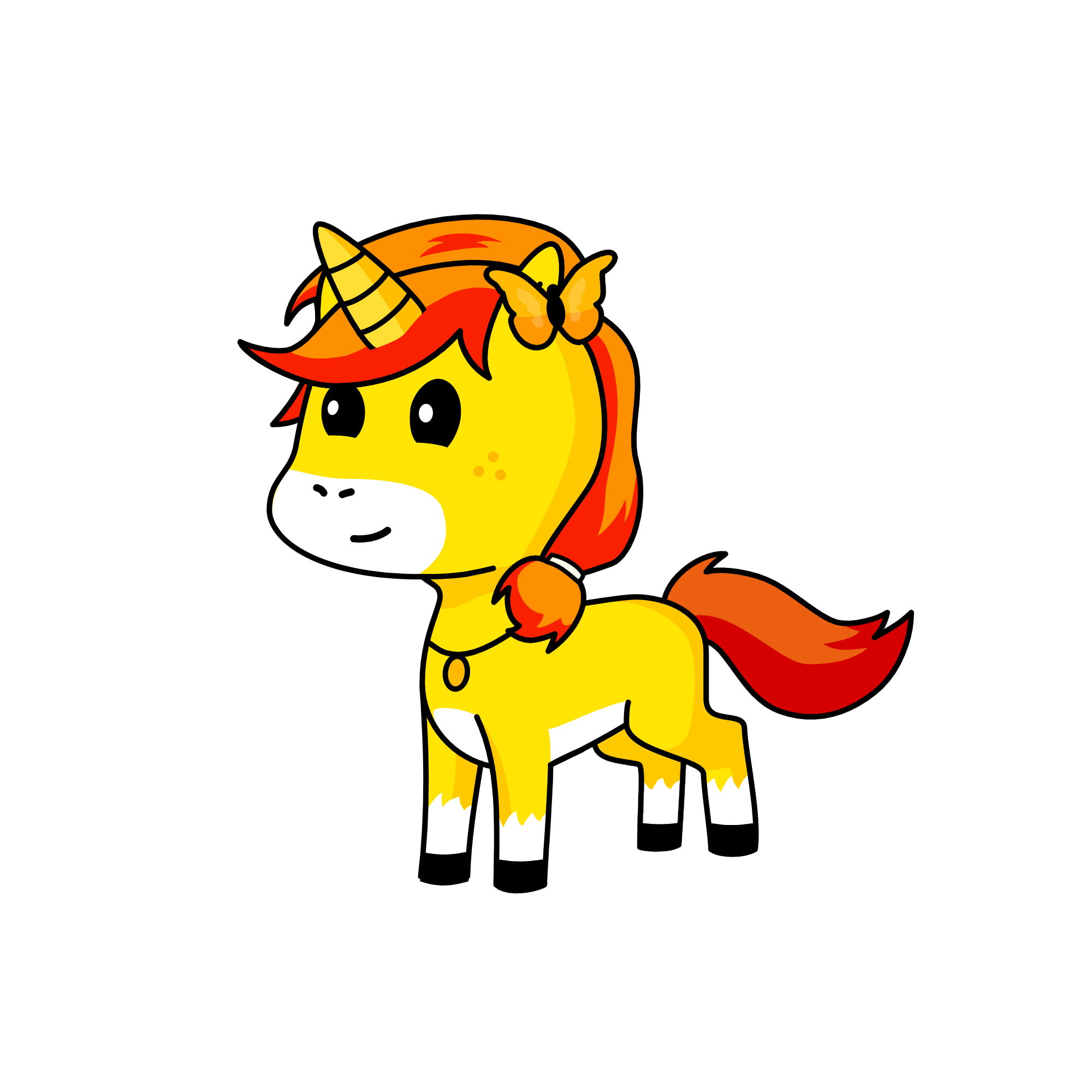 Sunny, the unicorn