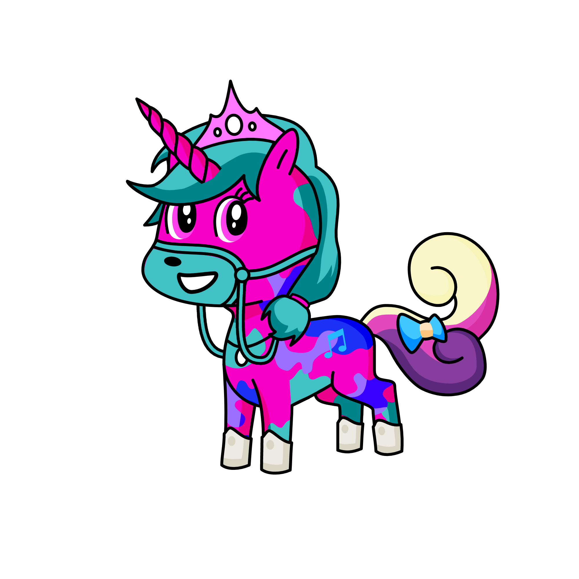 bubblegum, the unicorn