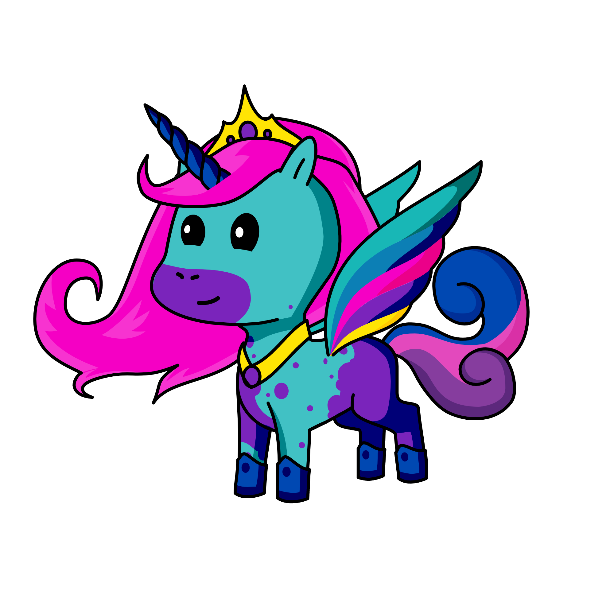 Aleasha, the unicorn