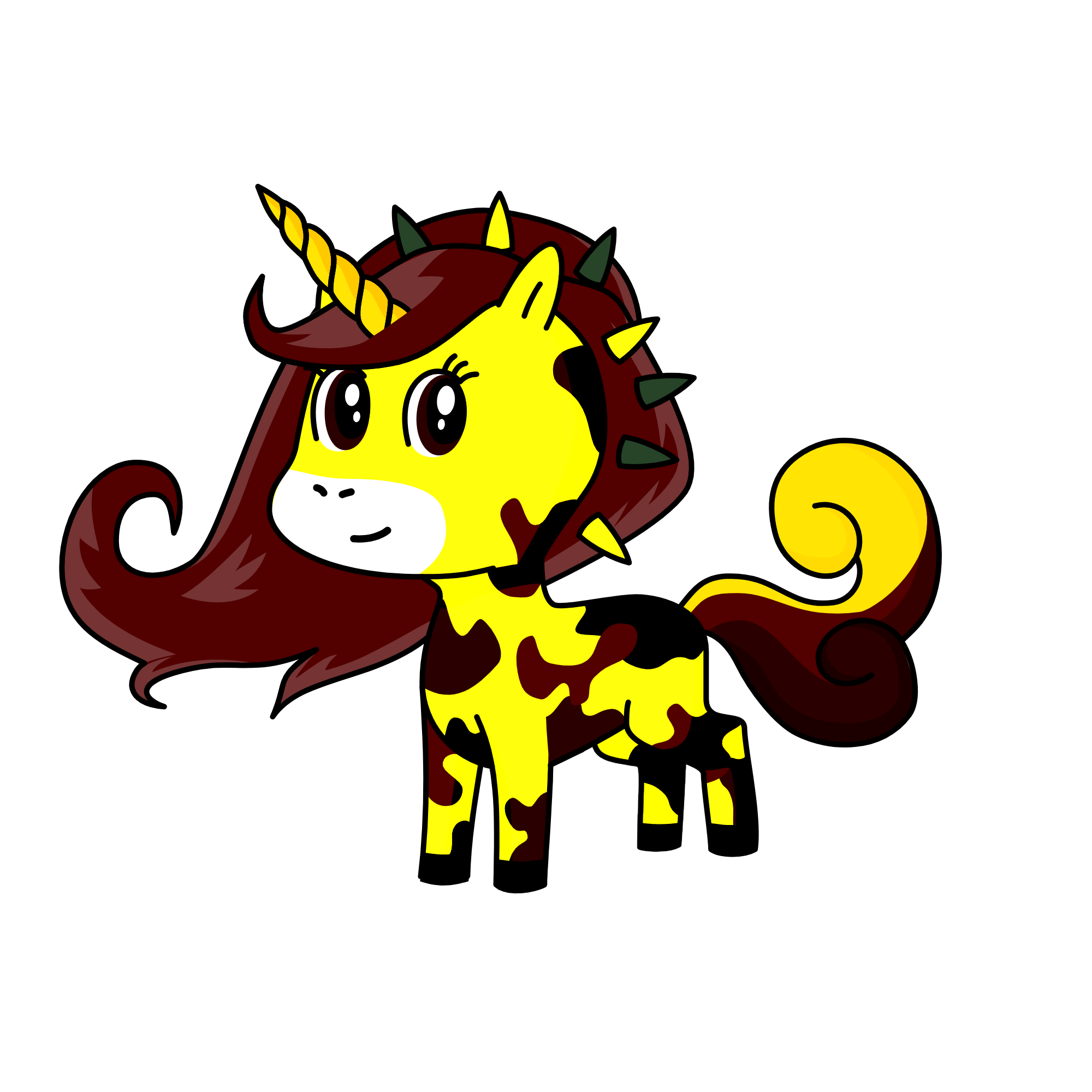 qeen bee, the unicorn