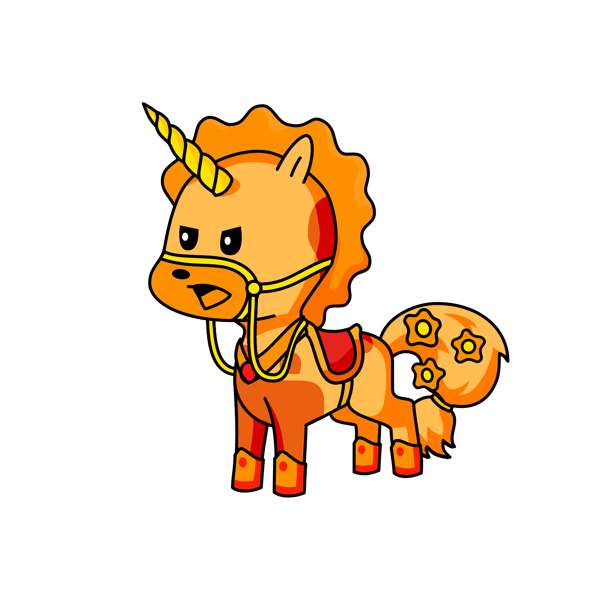 sandy, the unicorn