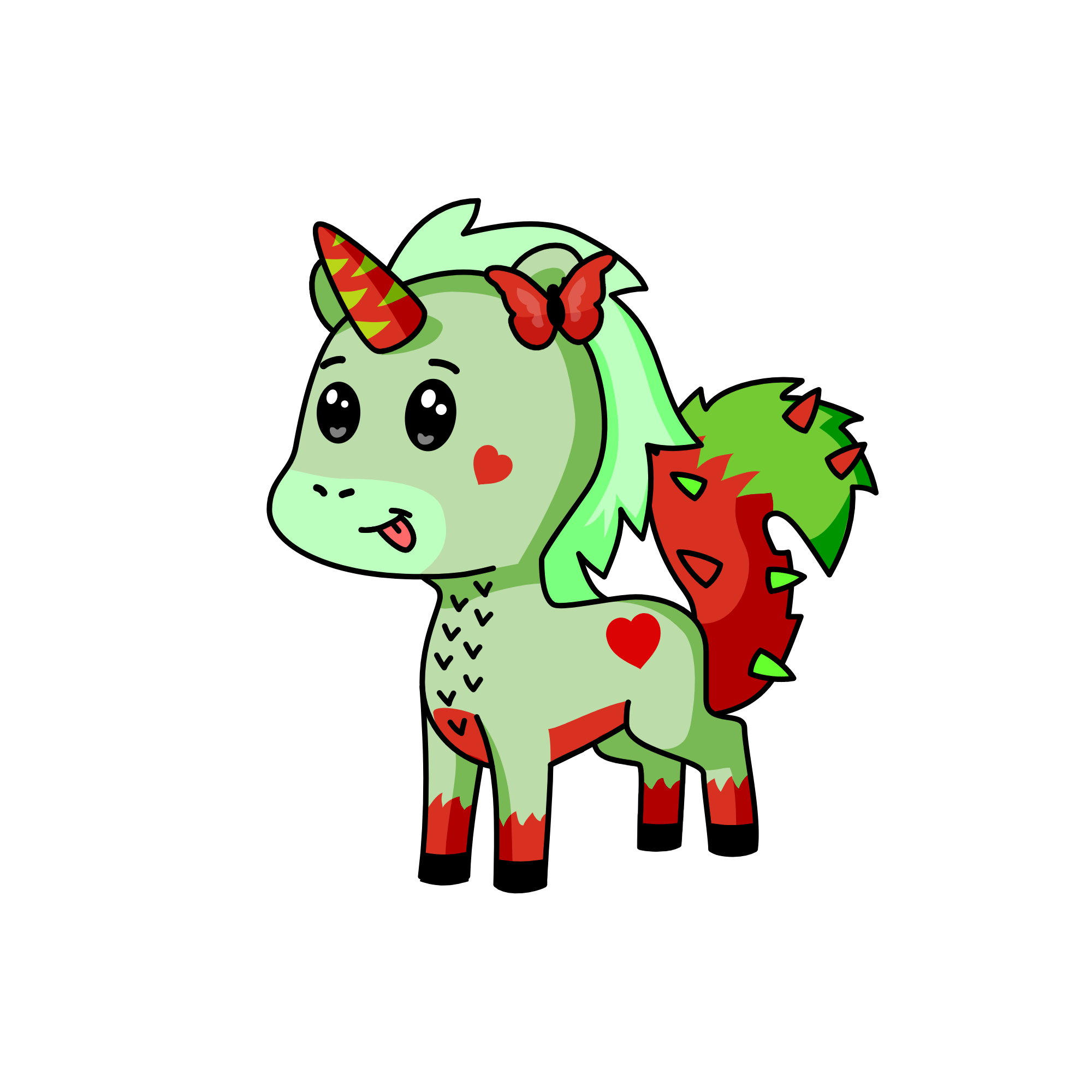 watermelon, the unicorn