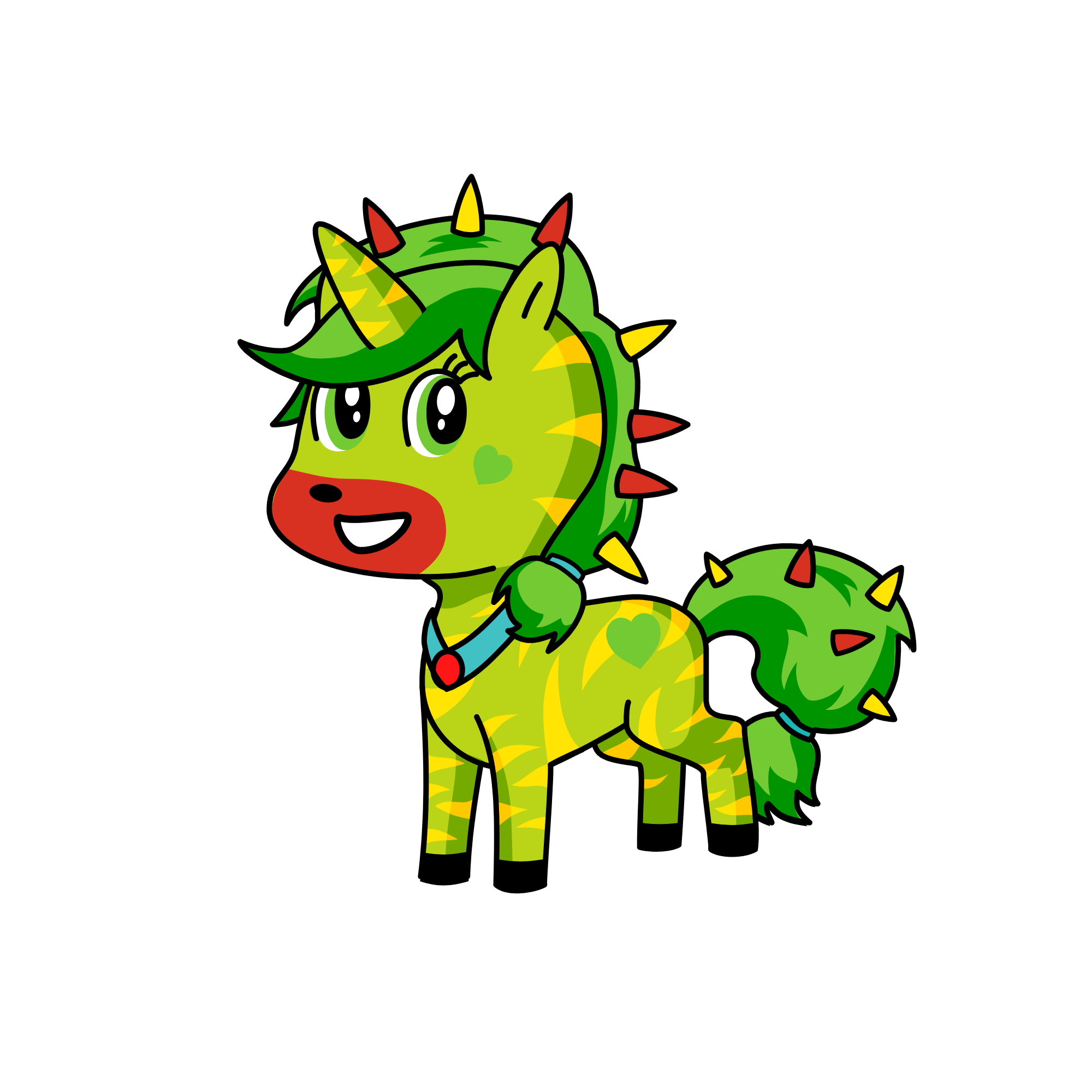Prickly Pear, the unicorn
