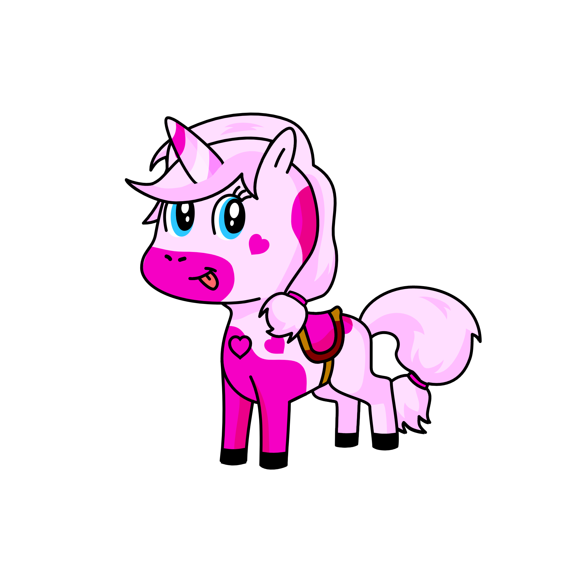 bubble gum, the unicorn