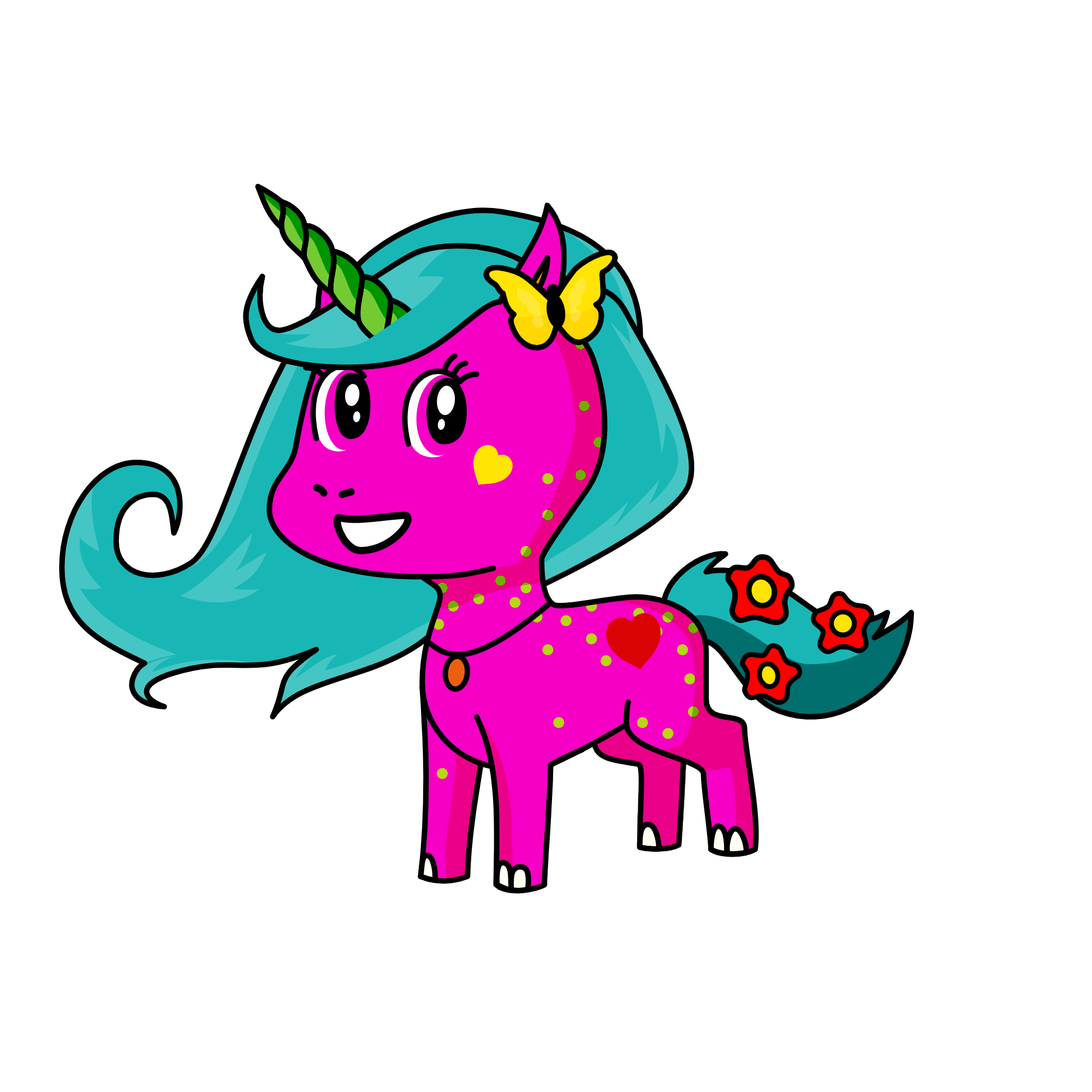 RUBIE, the unicorn