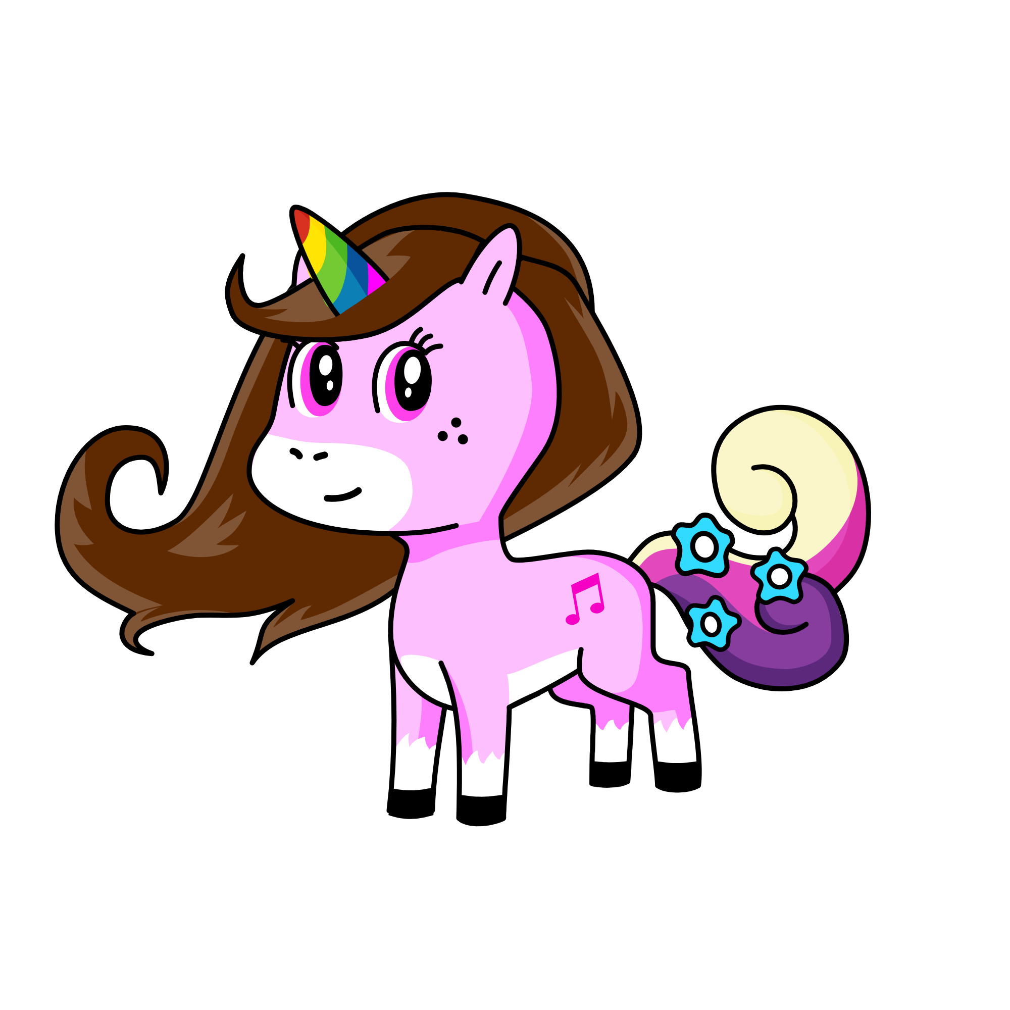 BUBBLEGUM, the unicorn