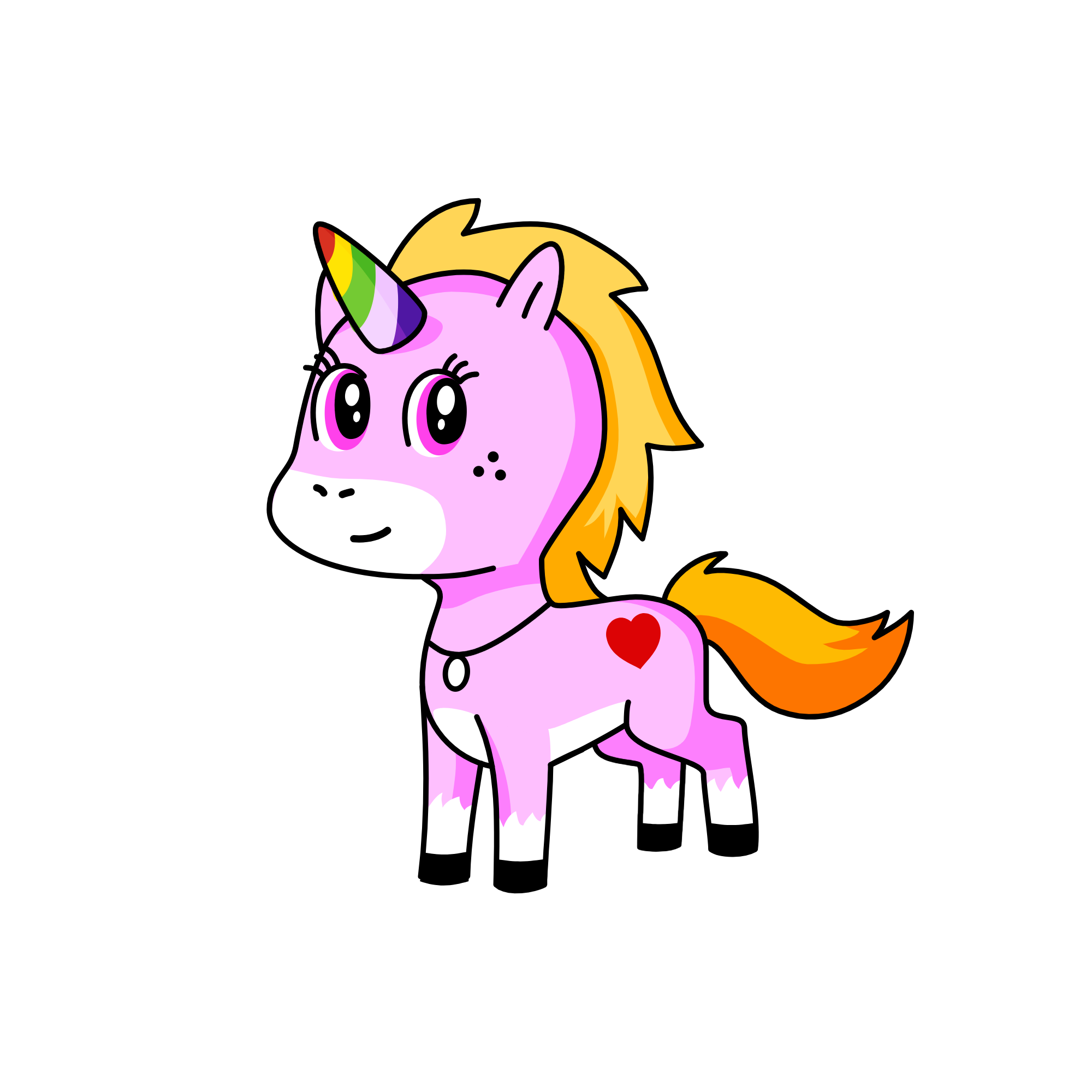LİLA, the unicorn