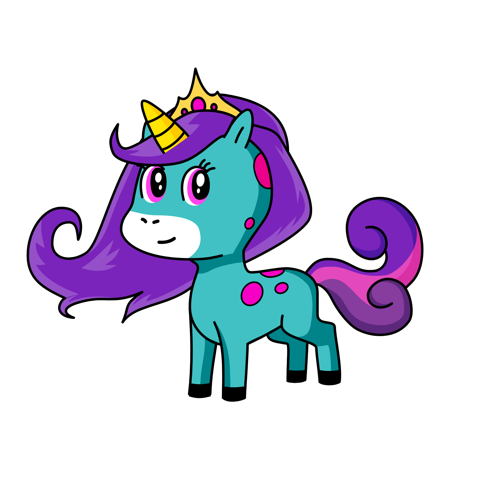 princess lilly, the unicorn