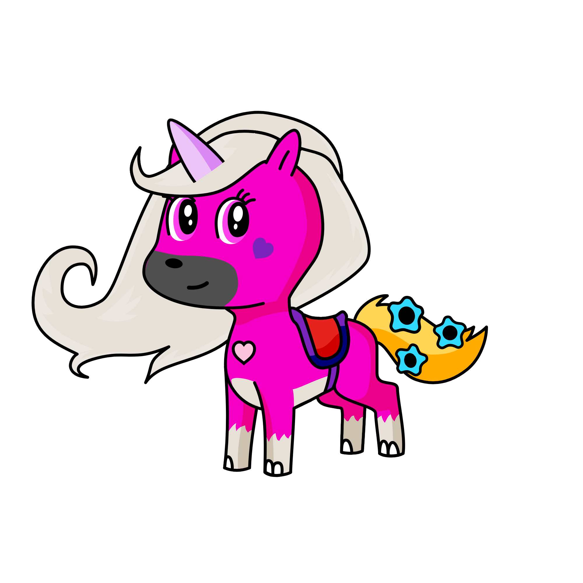 опалафє, the unicorn