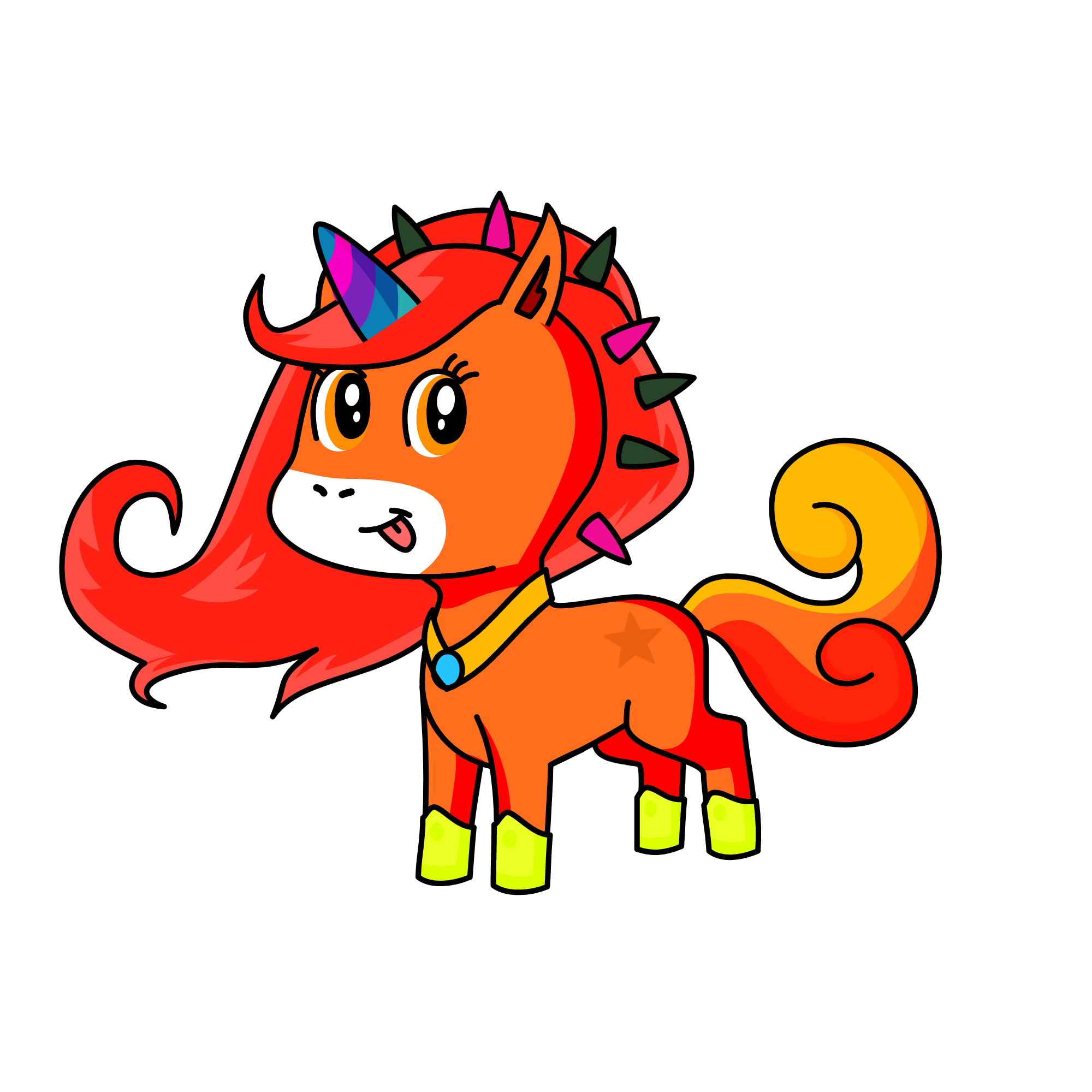 Stormy, the unicorn