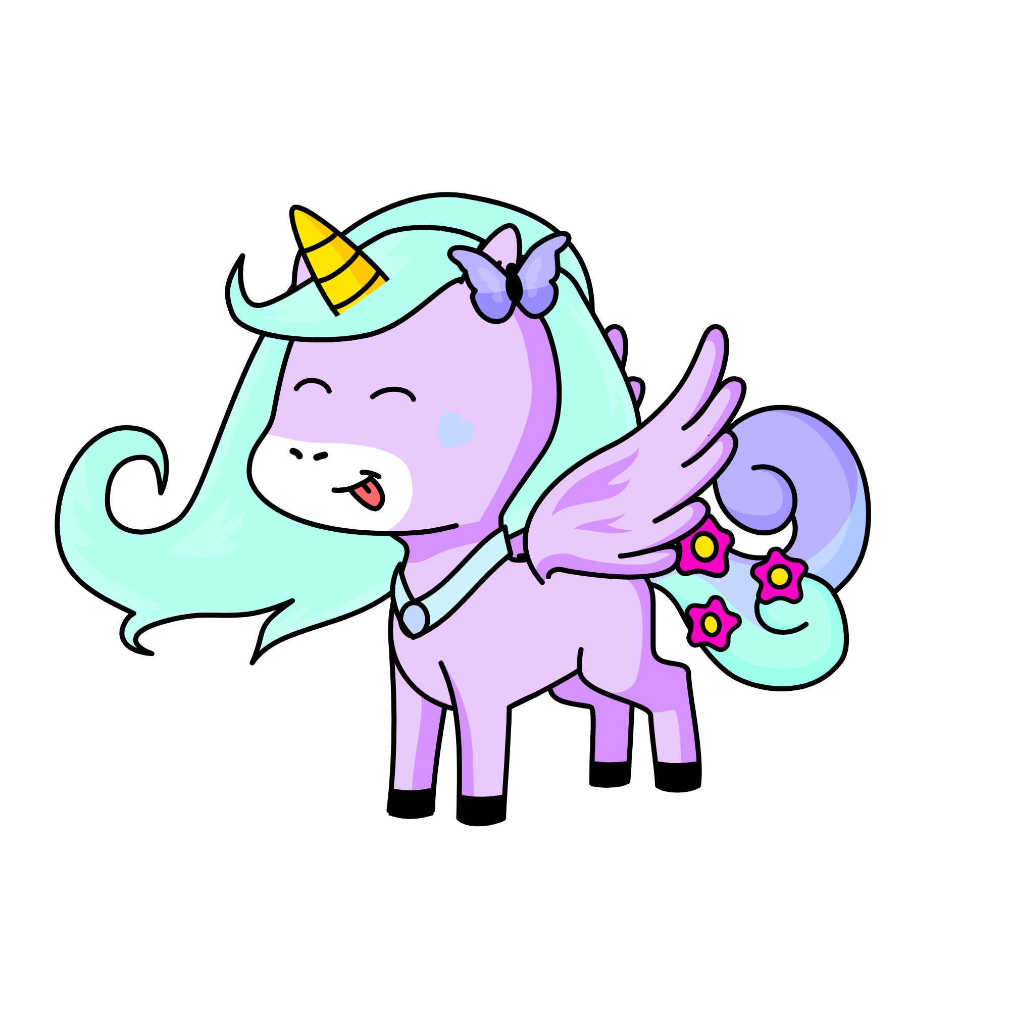 sparkles, the unicorn