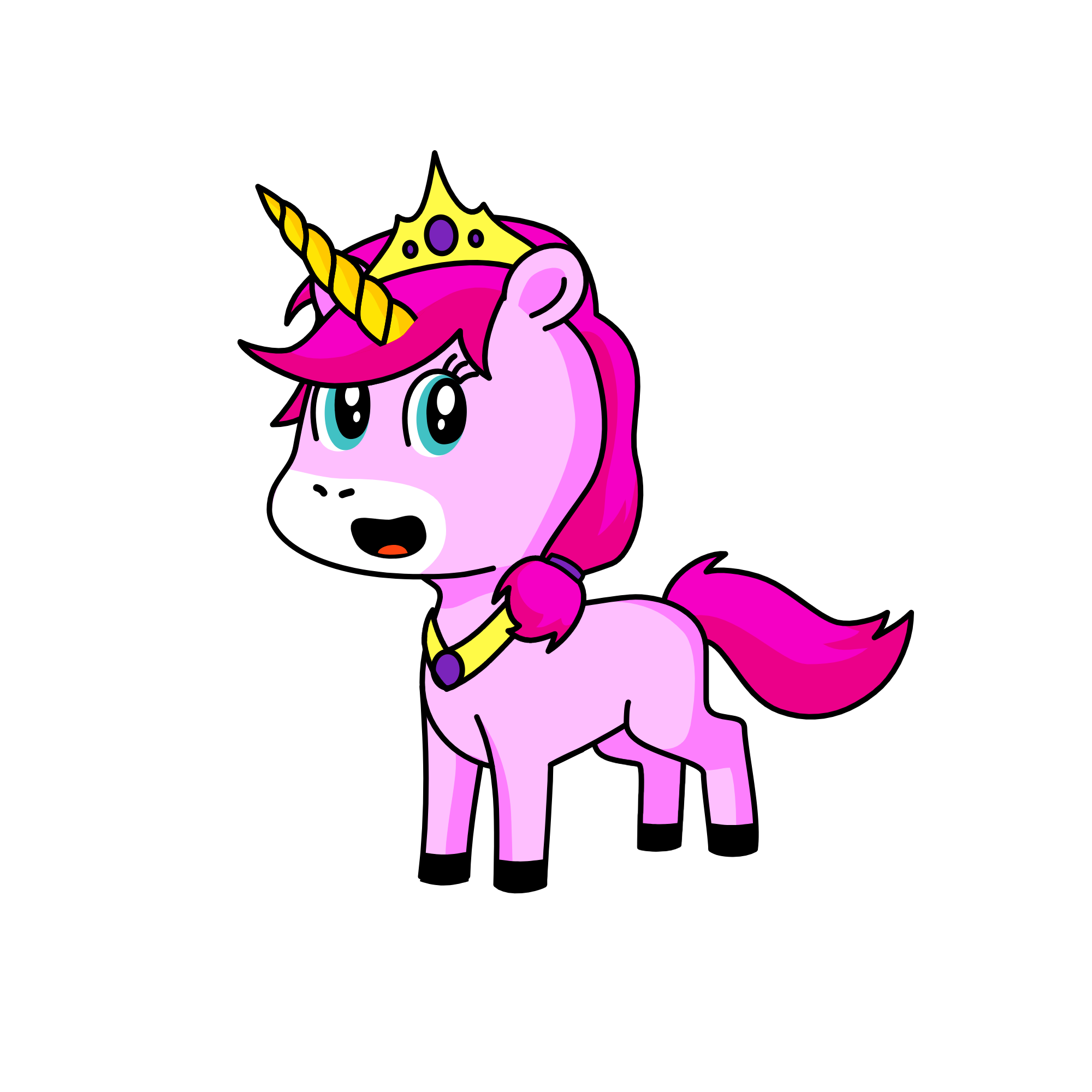 Princess Karlee, the unicorn